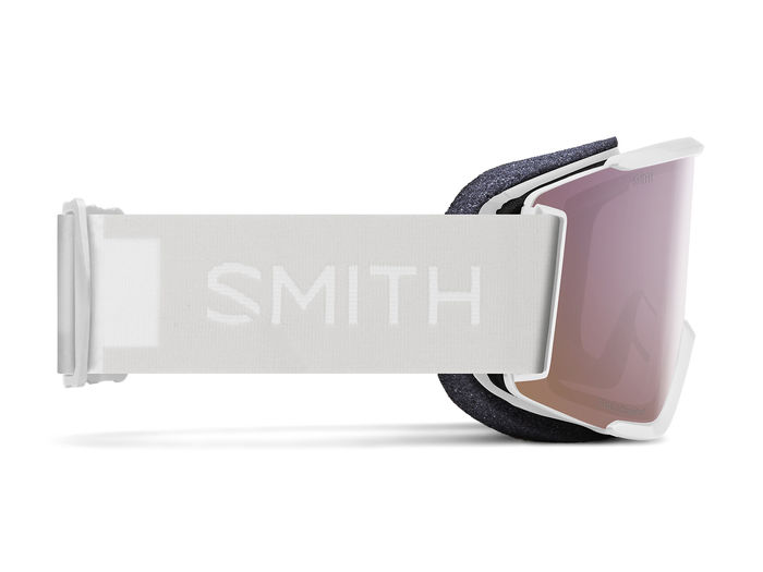 Masque de ski Smith - Squad S - Blanc Vapor - ChromaPop Everyday Rose Gold Mirror 5