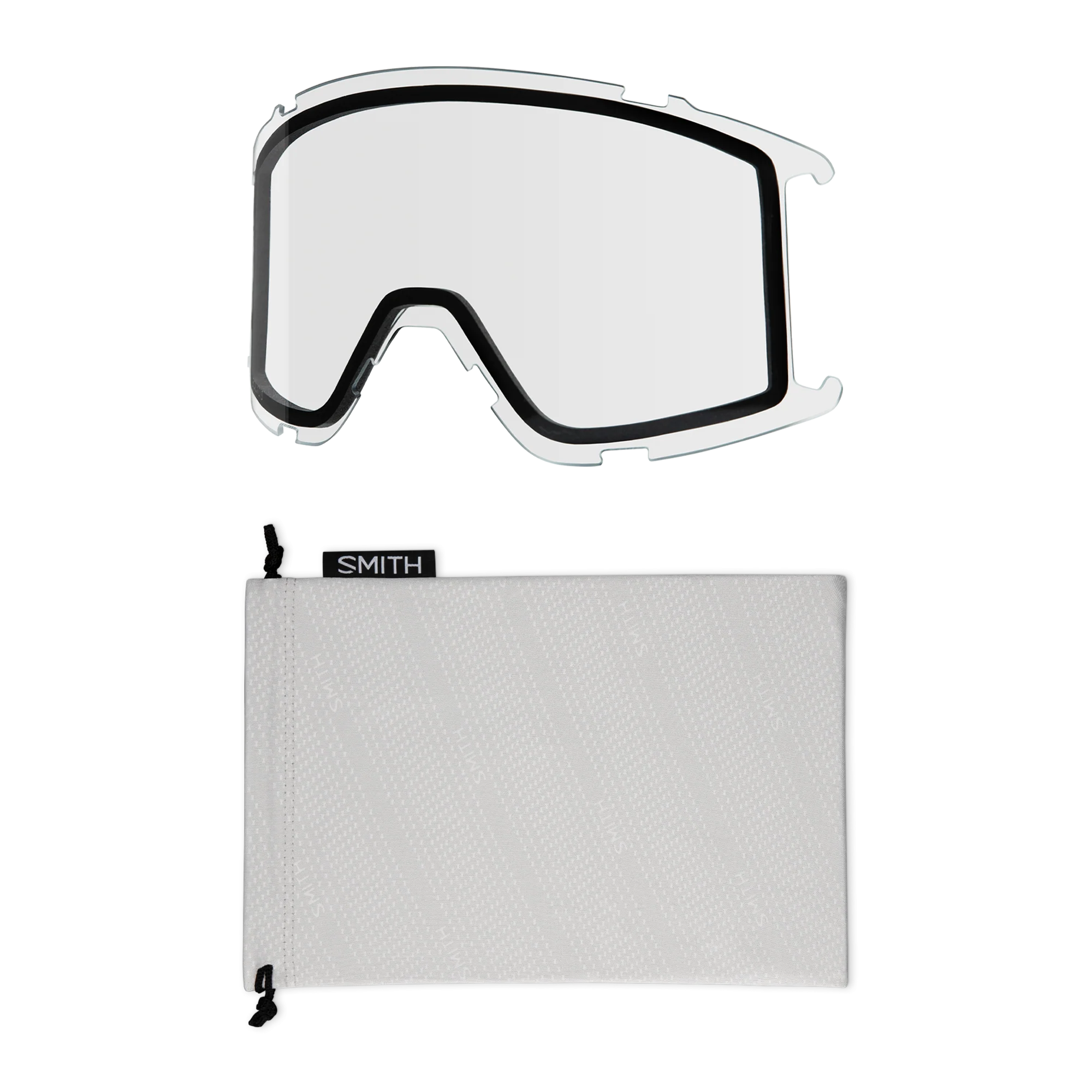 Masque de ski Smith - Squad S - Olive Warm Steel - ChromaPop Everyday Rose Gold Mirror 5