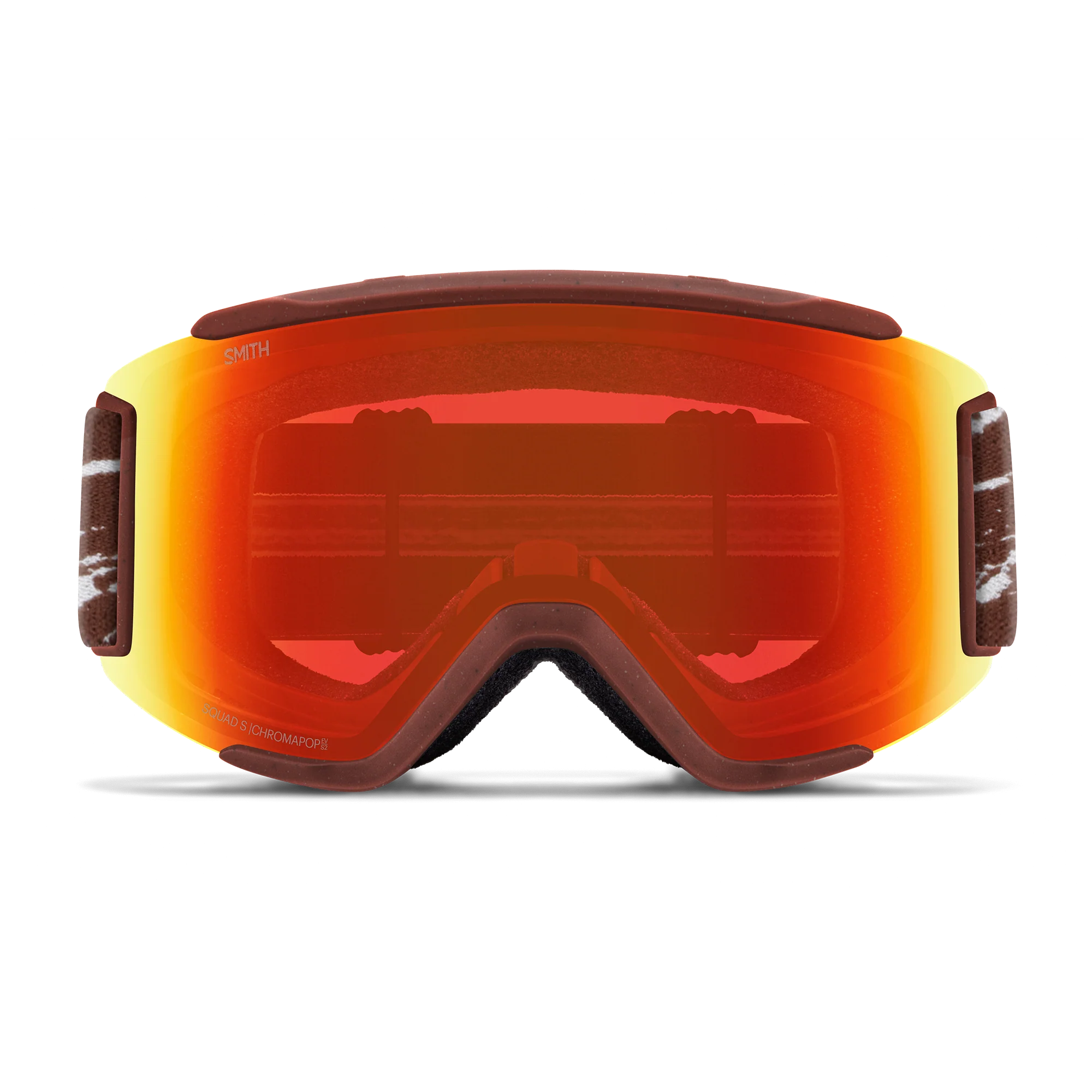 Masque de ski Smith - Squad S - Rouille ReNU Natural - ChromaPop Everyday Red Mirror 2