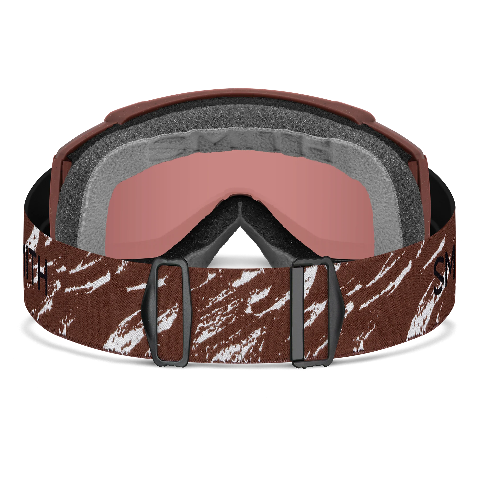 Masque de ski Smith - Squad S - Rouille ReNU Natural - ChromaPop Everyday Red Mirror 3