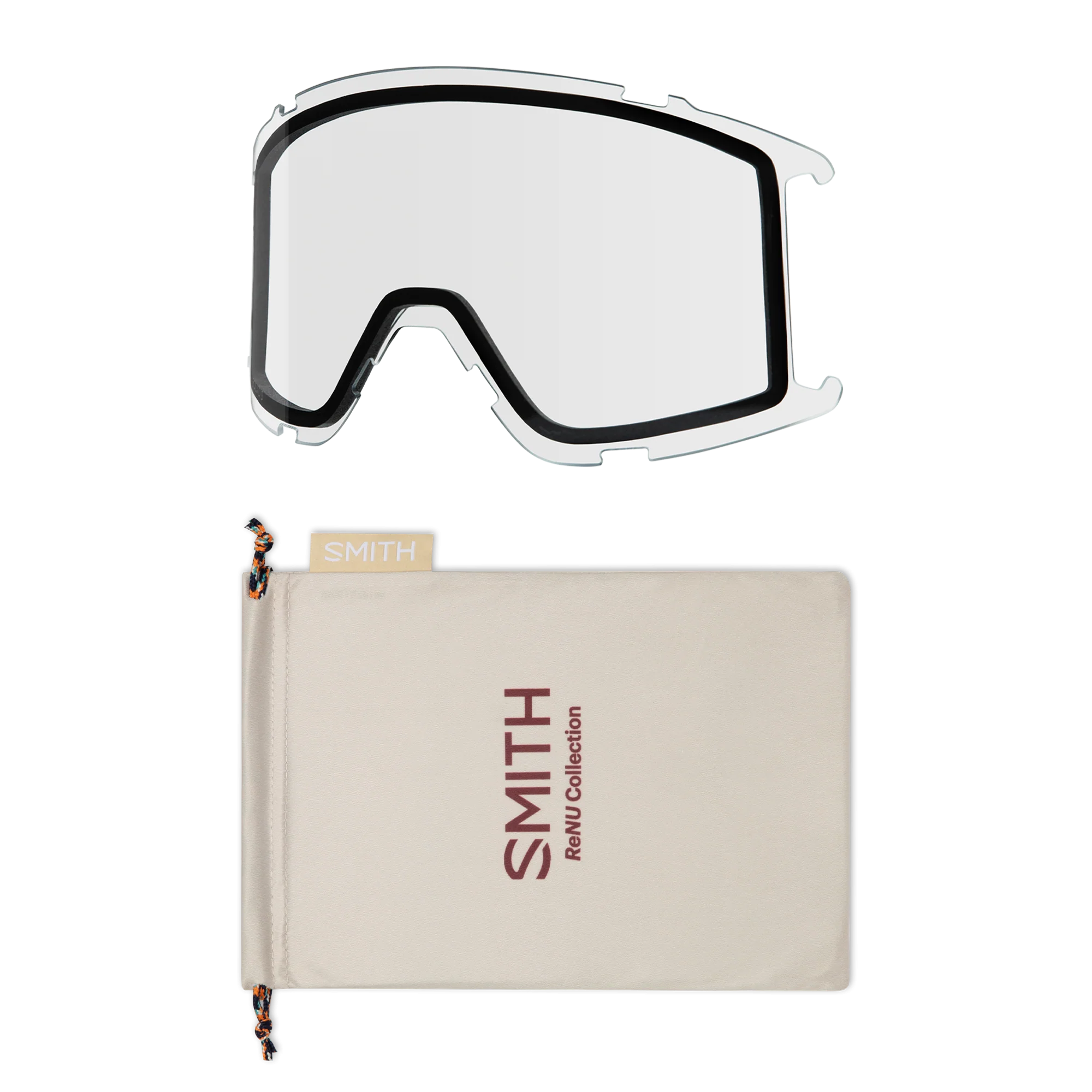 Masque de ski Smith - Squad S - Rouille ReNU Natural - ChromaPop Everyday Red Mirror 5