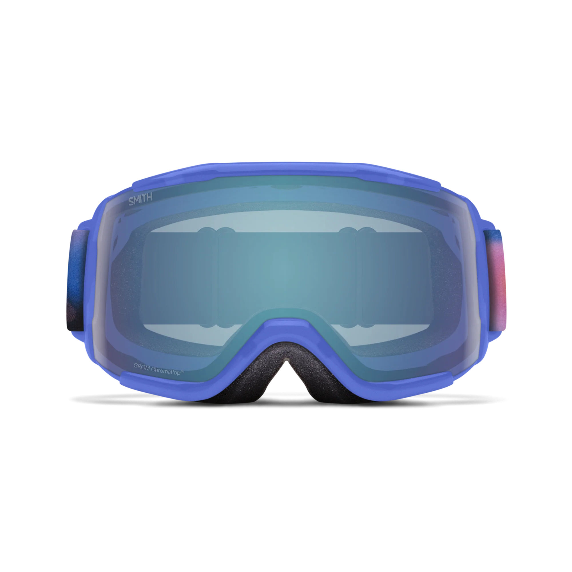 Masque de ski enfant Smith - Grom - Supernova Vibes - ChromaPop Everyday Blue Mirror