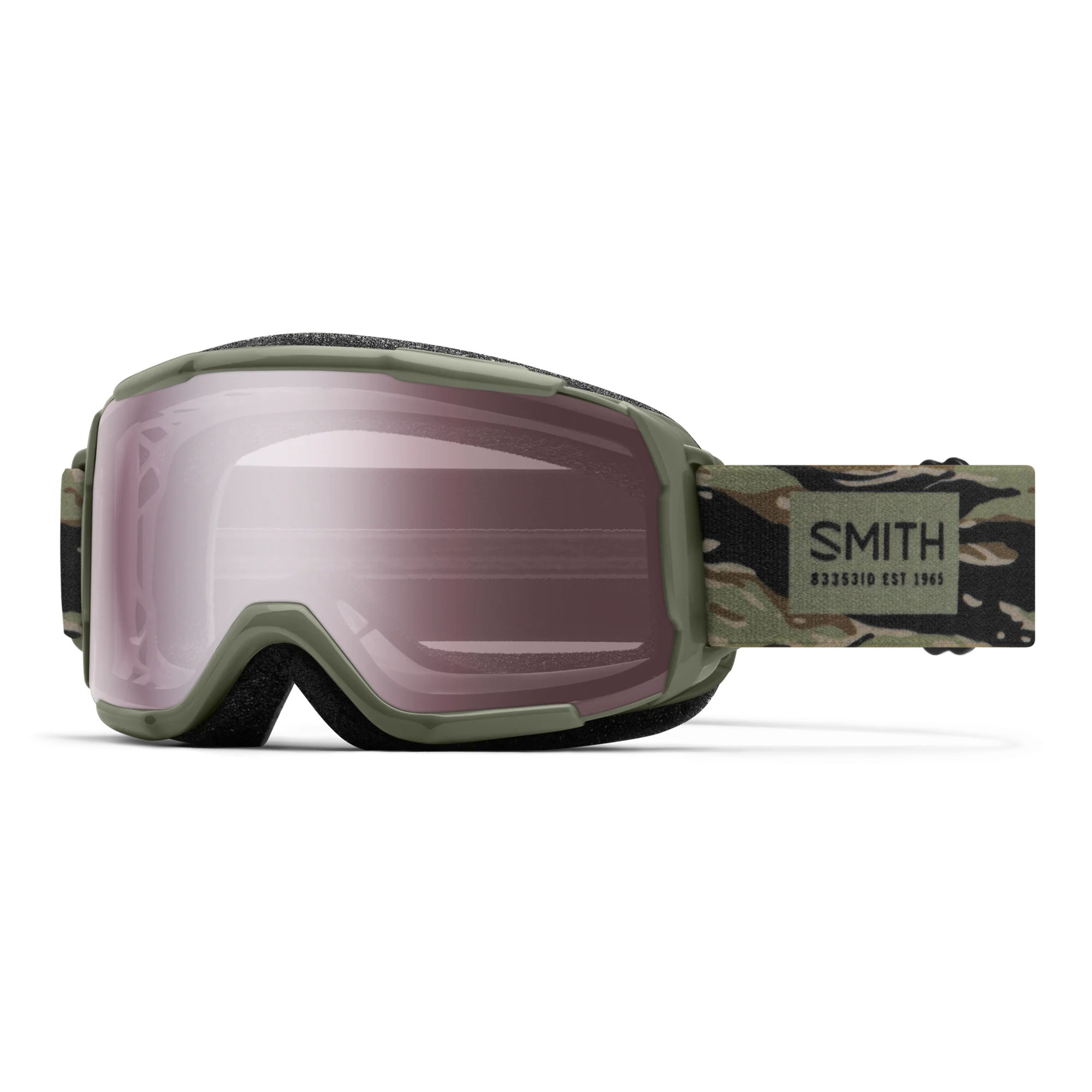 Masque de ski enfant Smith - Grom - Eye of the Tiger - Ignitor Mirror