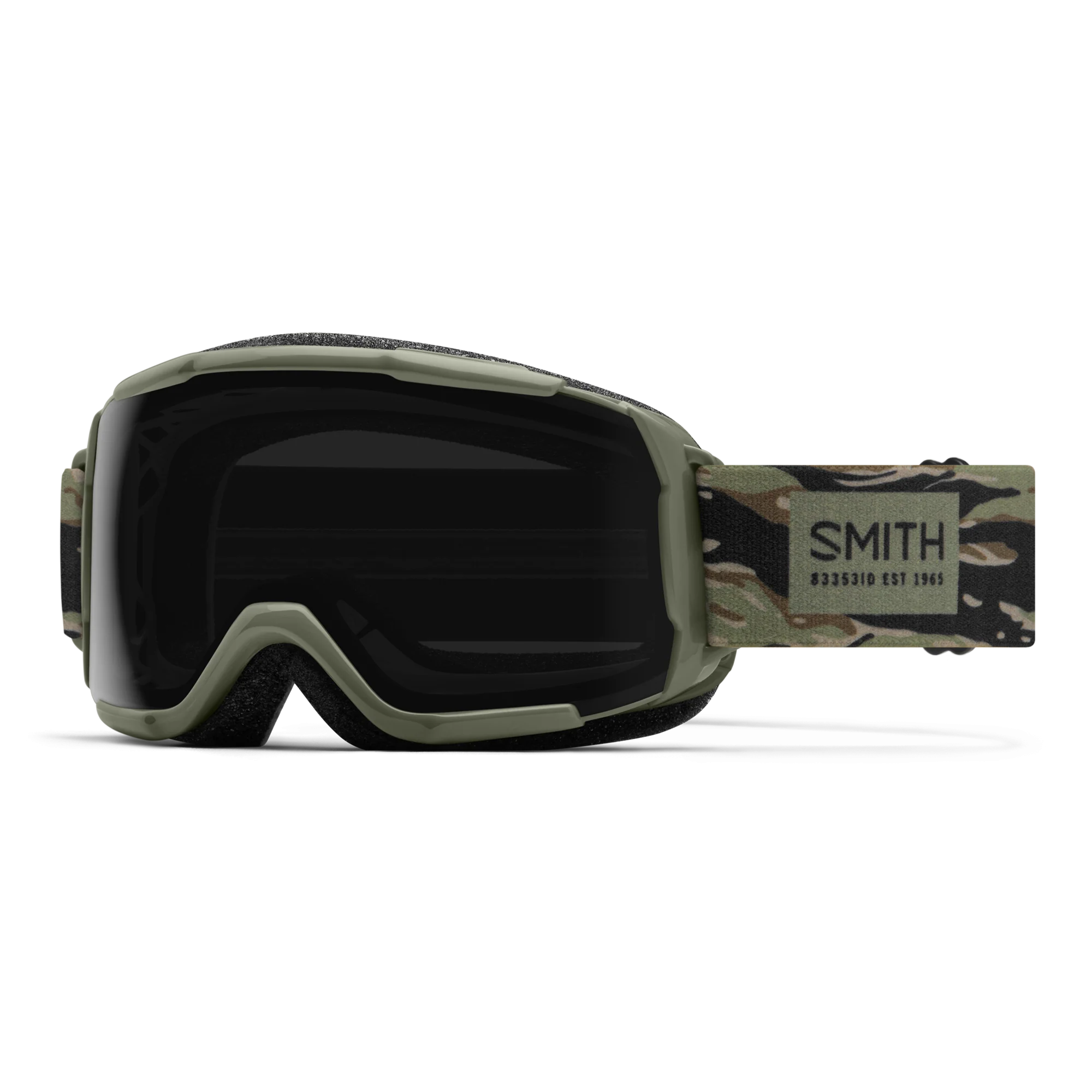 Masque de ski enfant Smith - Grom - Eye of the Tiger - ChromaPop Sun Black