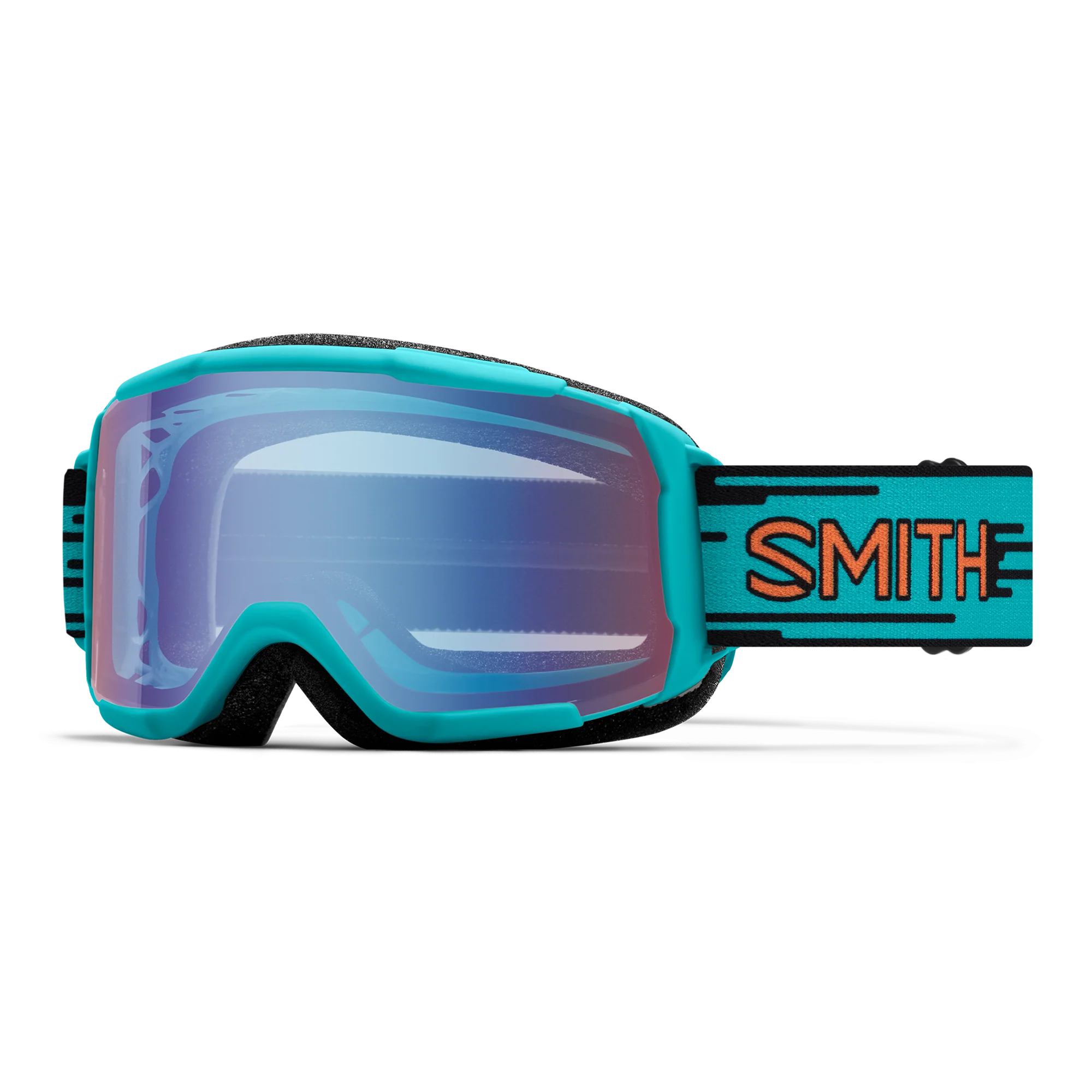 Masque de ski enfant Smith - Daredevil - Tropic Kidding - Blue Sensor Mirror