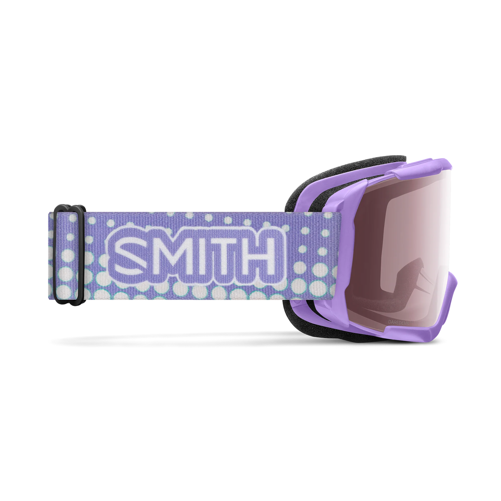 Masque de ski enfant Smith - Daredevil - Light Lavender Dot Clouds - Ignitor Mirror