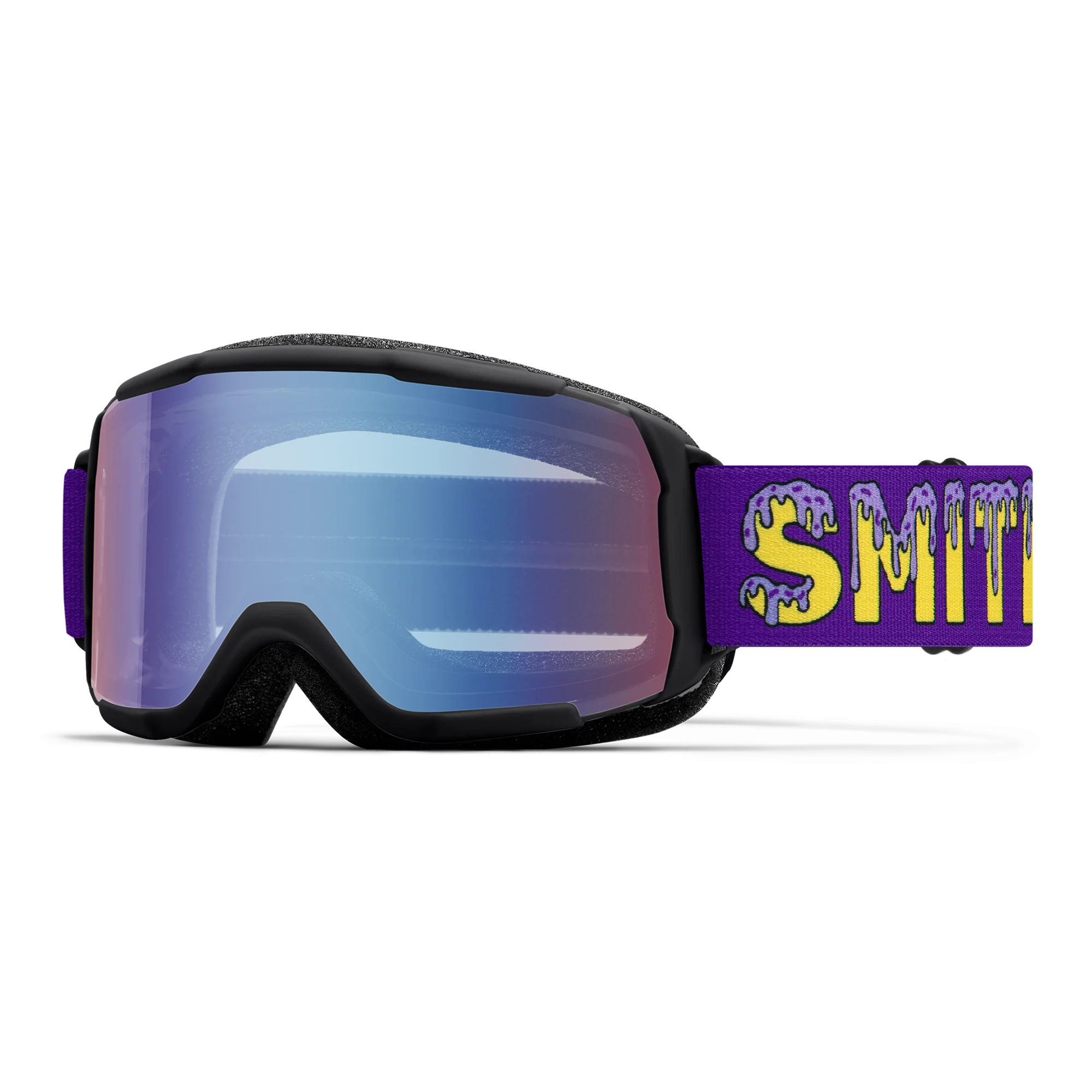 Masque de ski enfant Smith - Daredevil - Black Donuts - Blue Sensor Mirror