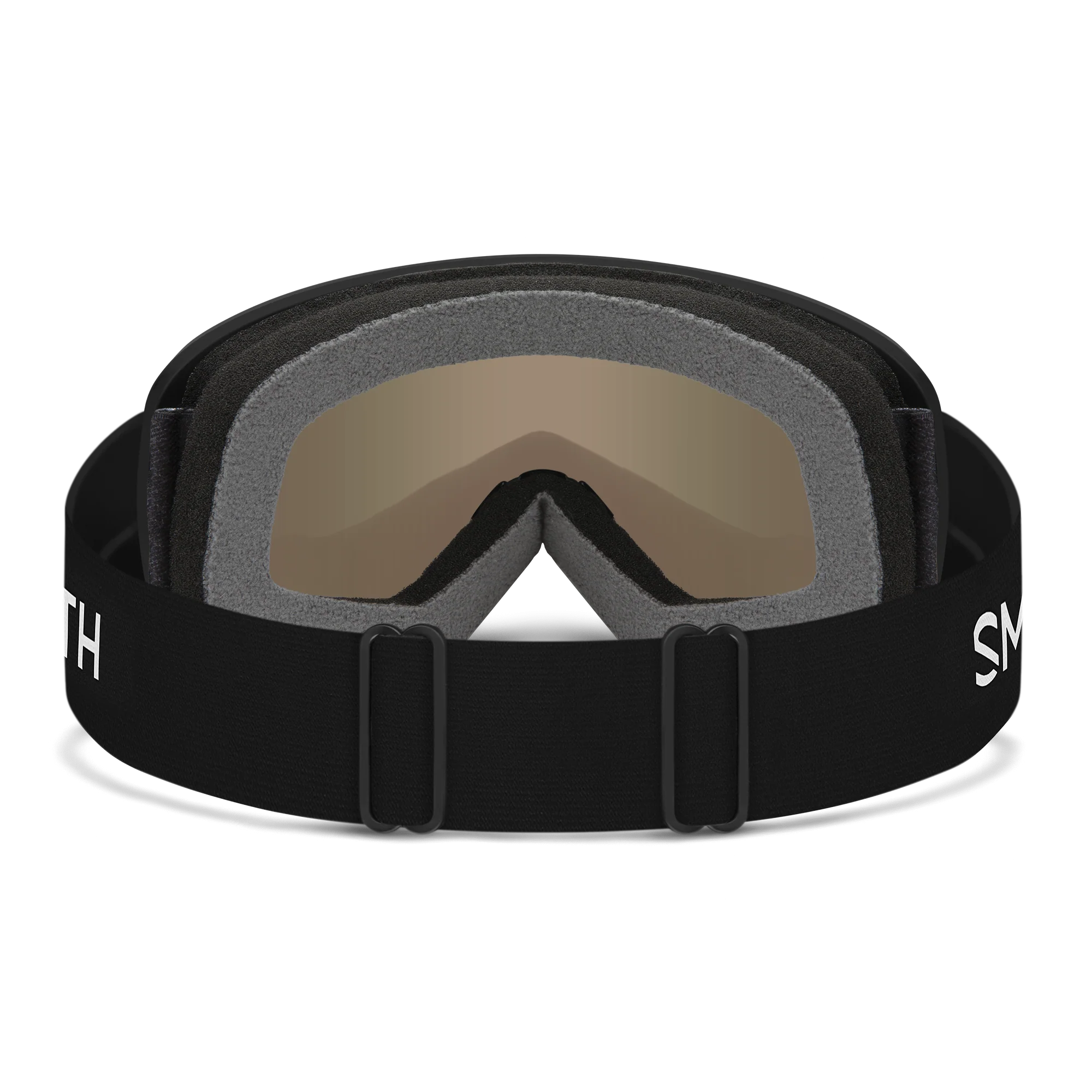 Masque de ski enfant Smith - Snowday - Noir - Green Sol-X Mirror