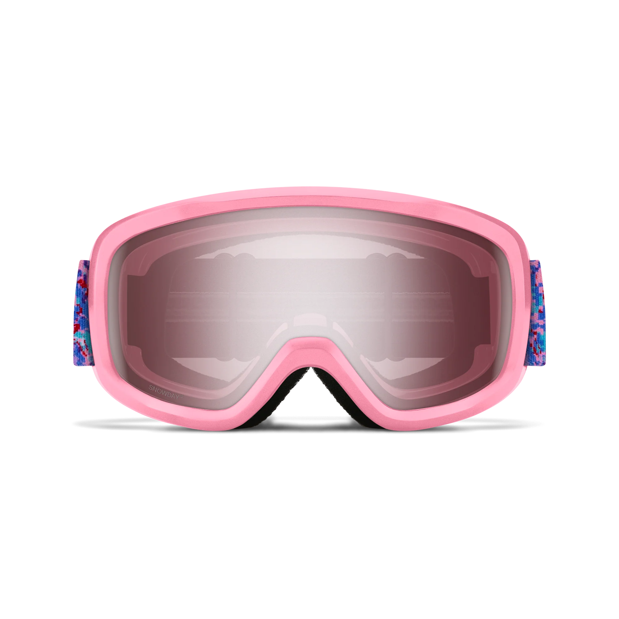 Masque de ski enfant Smith - Snowday - Bright Pink Lofi Butterfly - Ignitor Mirror
