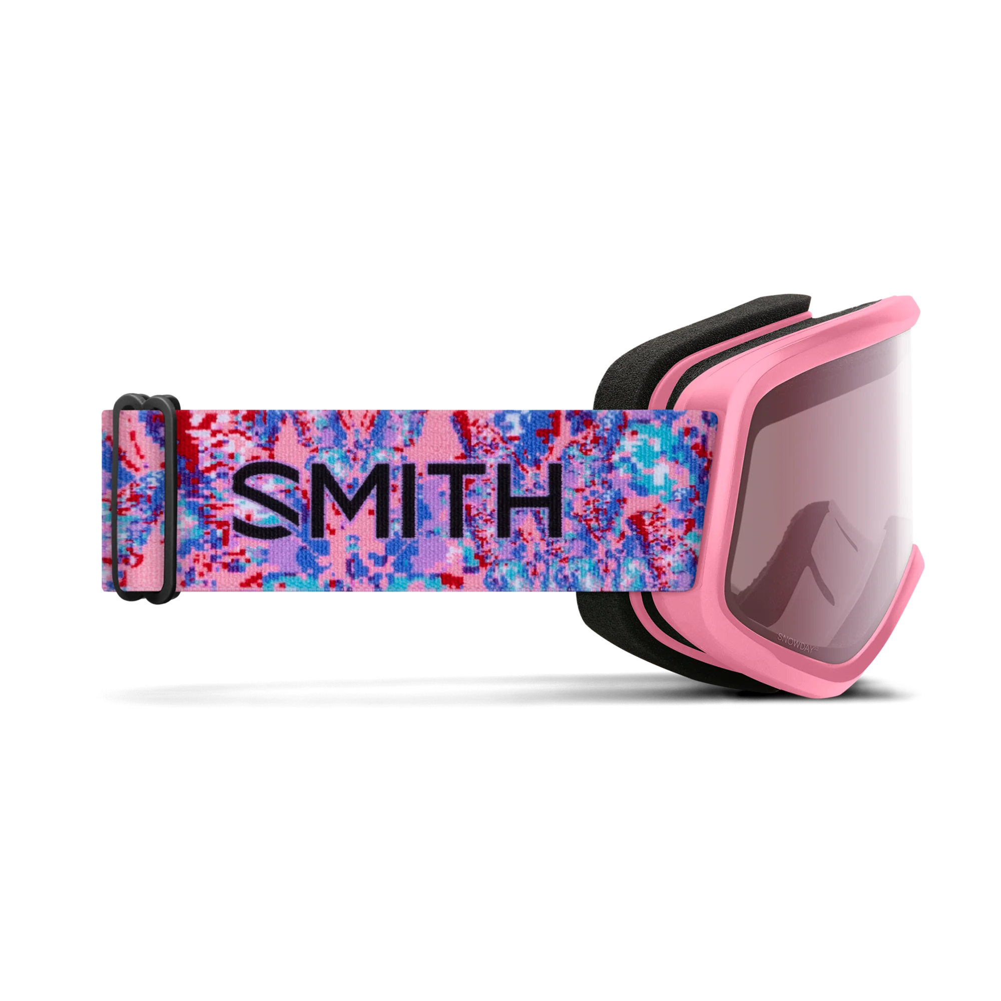 Masque de ski enfant Smith - Snowday - Bright Pink Lofi Butterfly - Ignitor Mirror