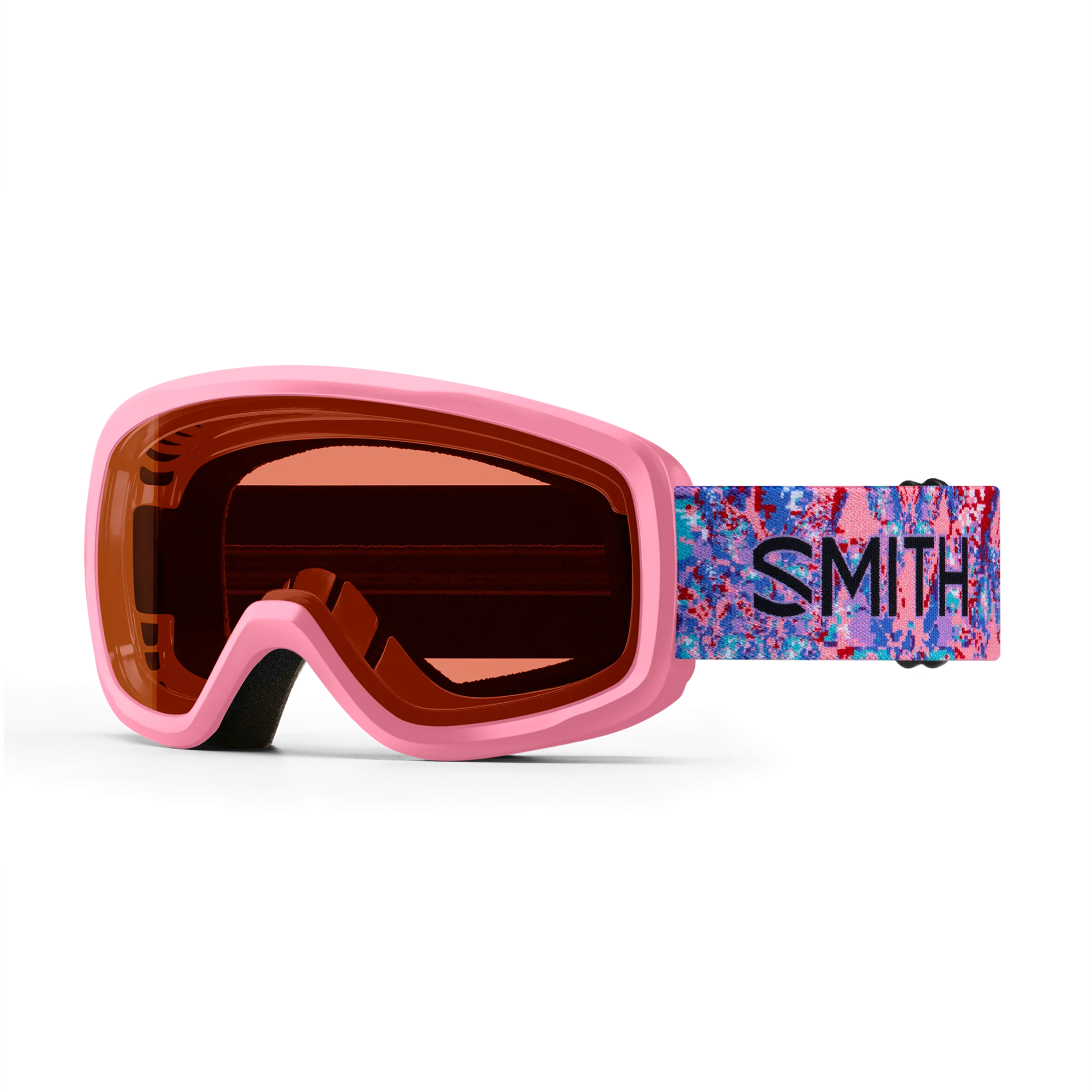 Masque de ski enfant Smith - Snowday - Bright Pink Lofi Butterfly - RC36