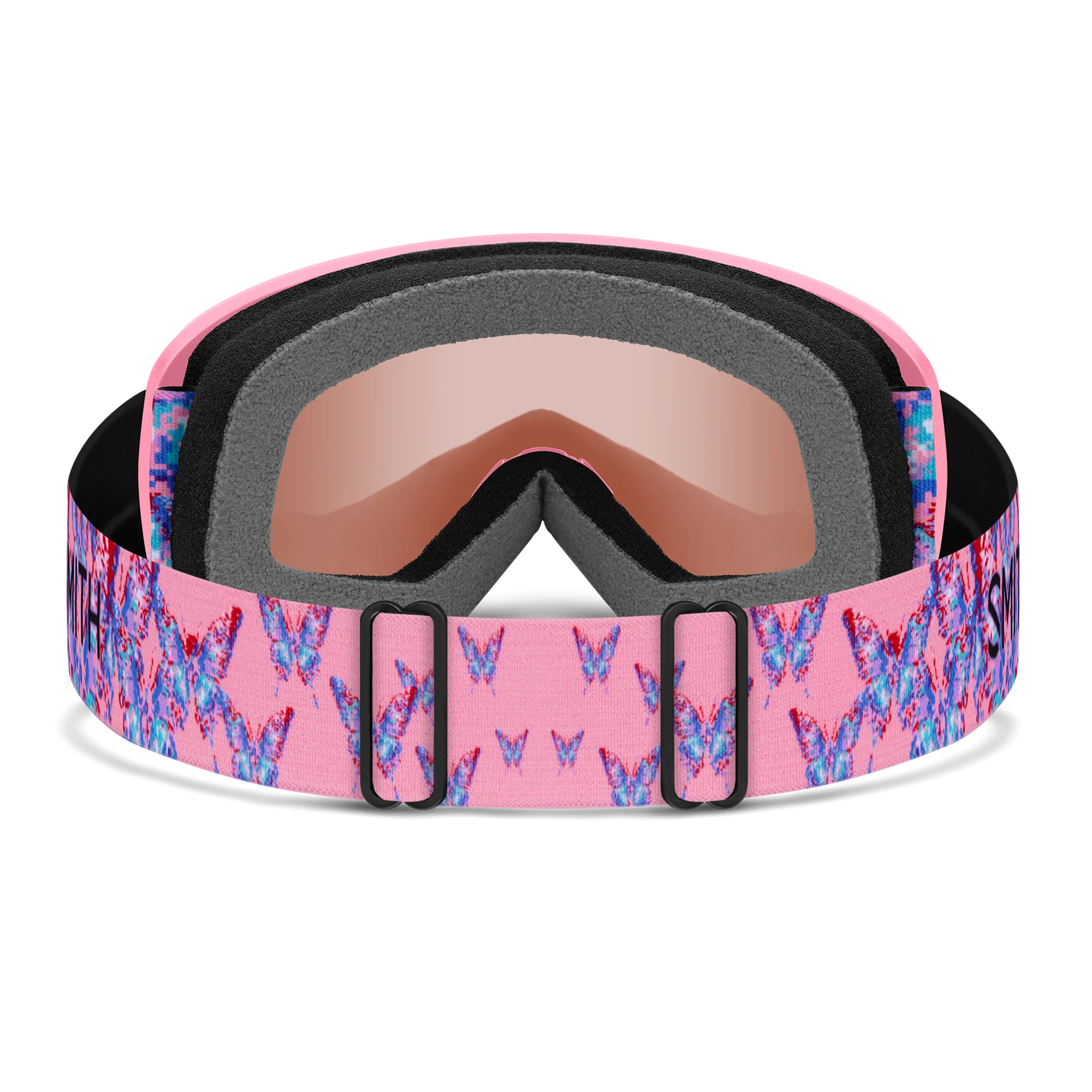 Masque de ski enfant Smith - Snowday - Bright Pink Lofi Butterfly - RC36