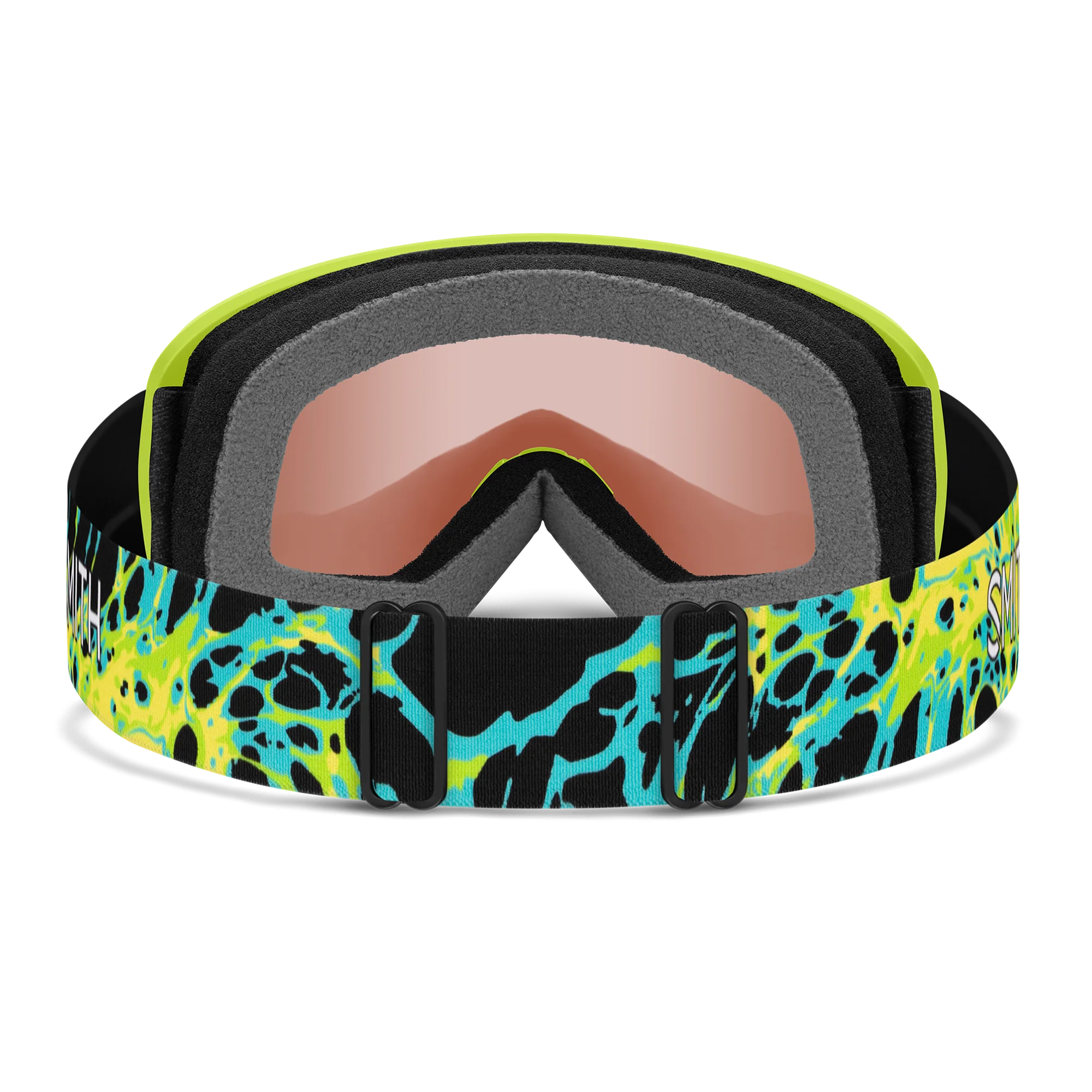 Masque de ski enfant Smith - Snowday - Electric Lime Slime - RC36