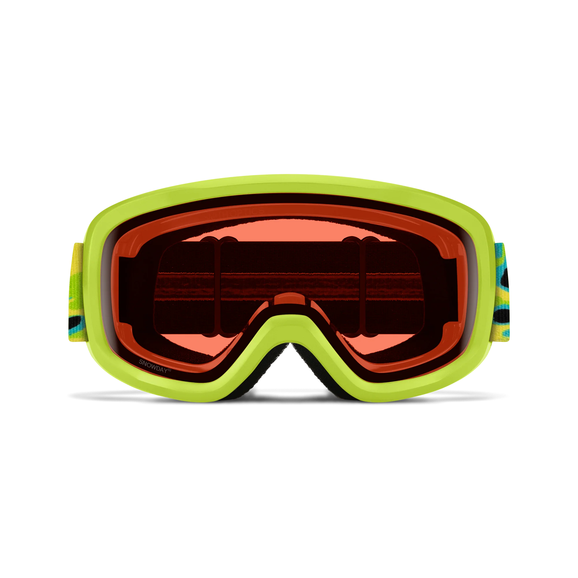 Masque de ski enfant Smith - Snowday - Electric Lime Slime - RC36