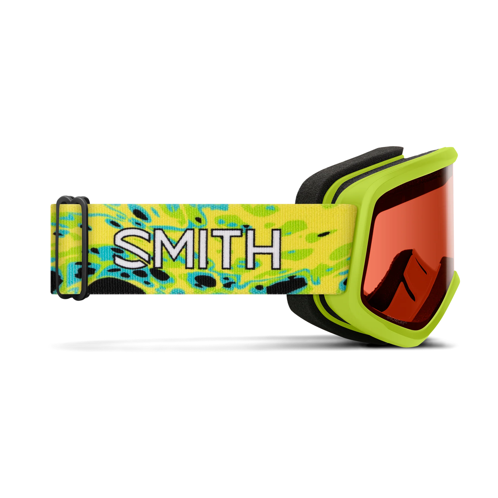 Masque de ski enfant Smith - Snowday - Electric Lime Slime - RC36