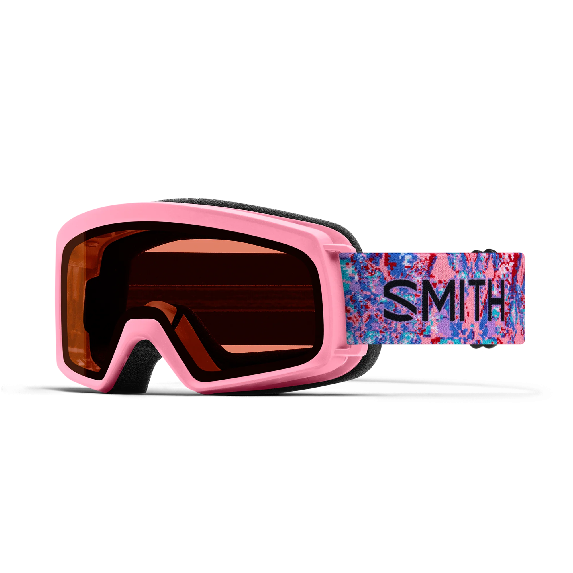Masque de ski enfant Smith - Rascal - Bright Pink Lofi Butterfly - RC36