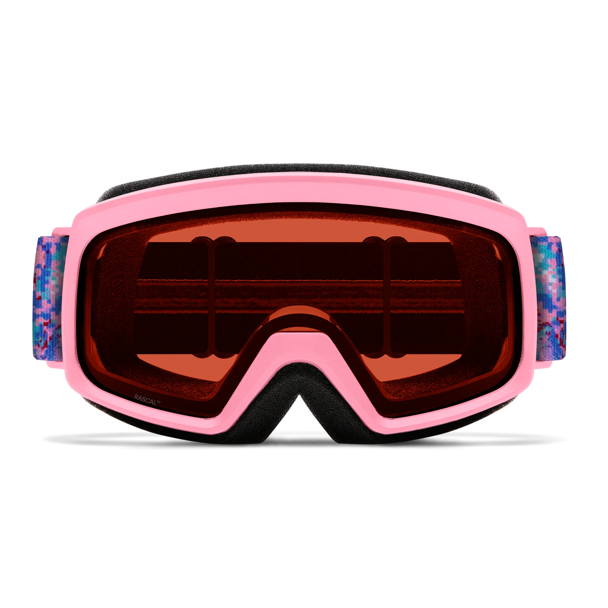 Masque de ski enfant Smith - Rascal - Bright Pink Lofi Butterfly - RC36