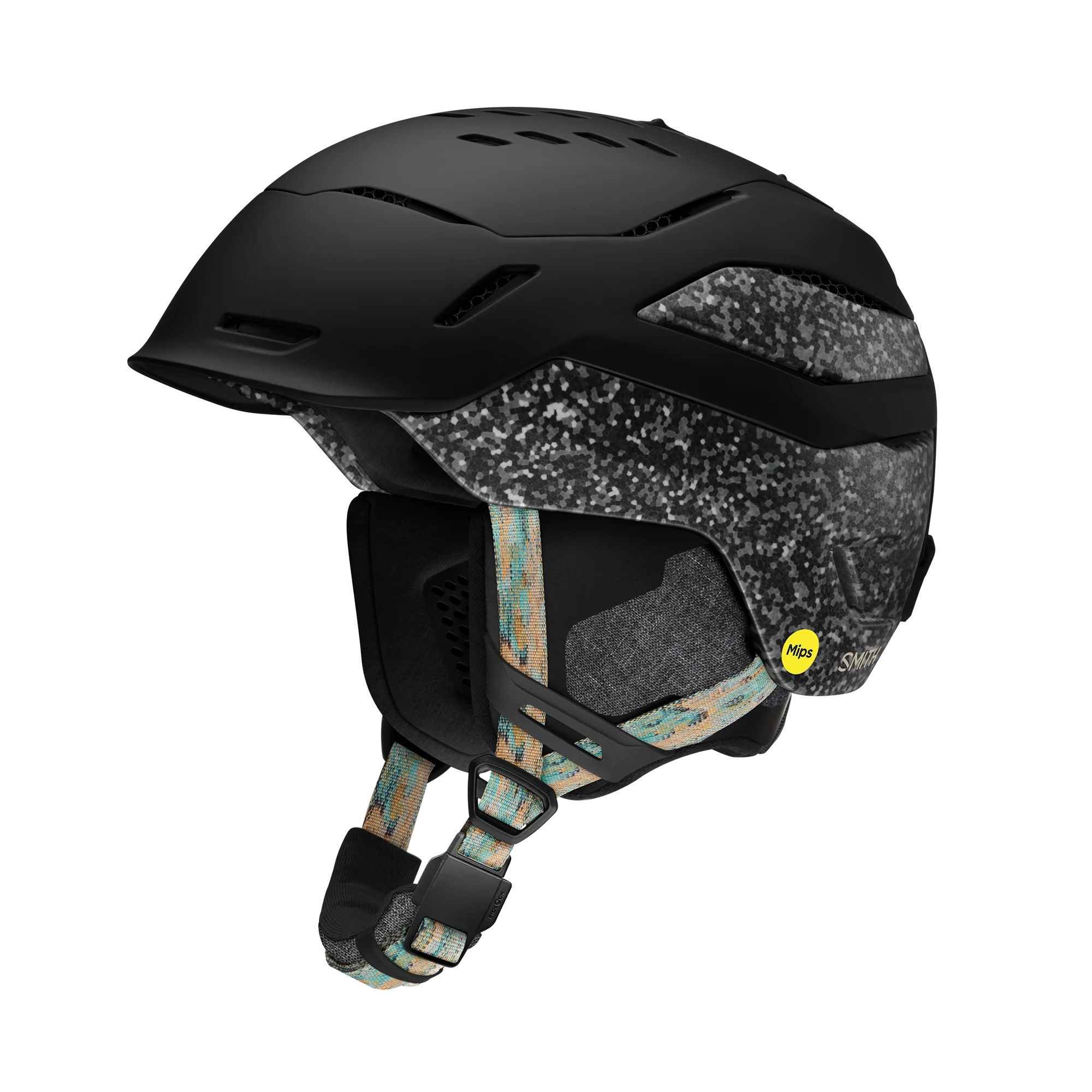Casque de ski Smith - Vantage 2 Mips - Noir mat / Renu translucide