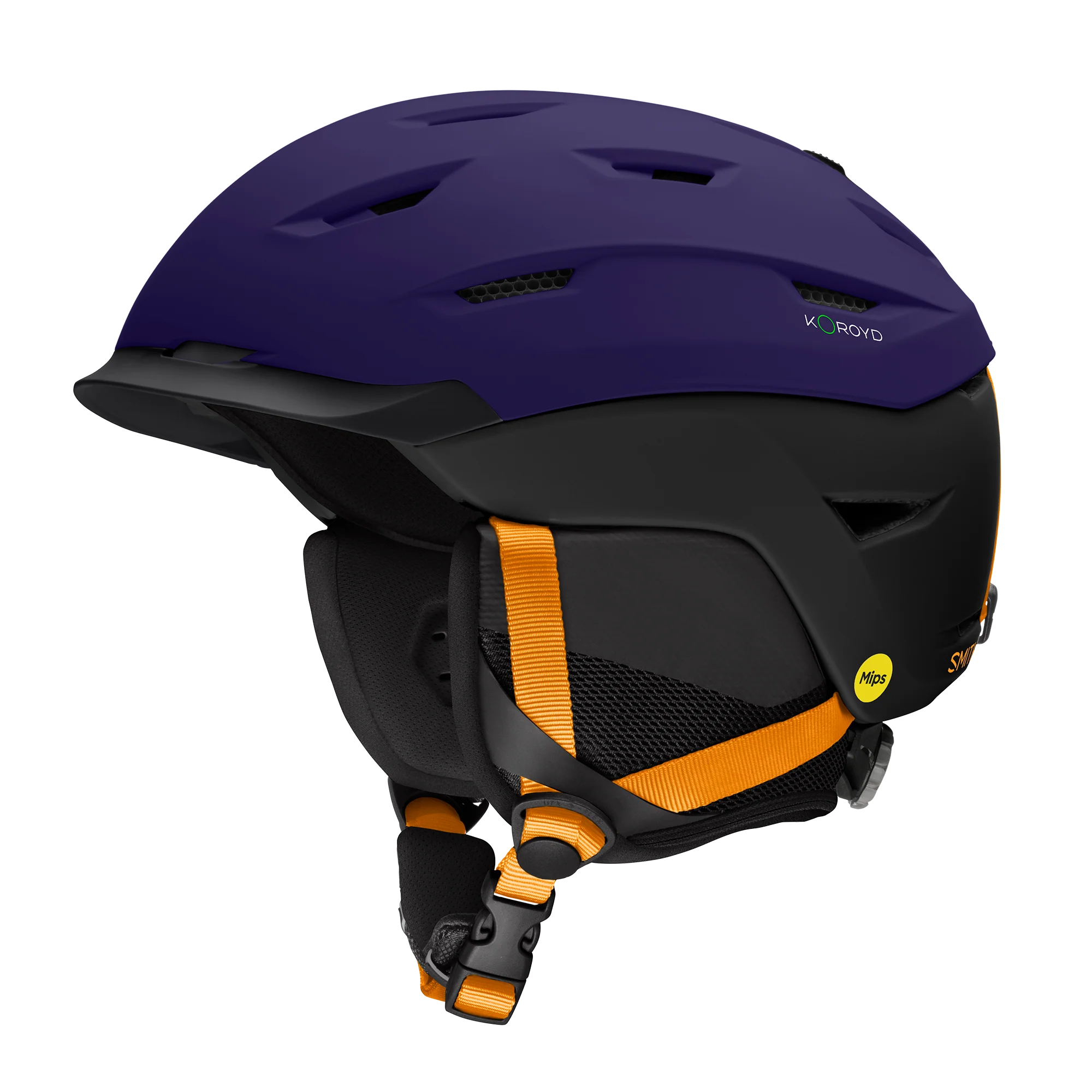 Casque de ski Smith - Level Mips - Prune foncé mat