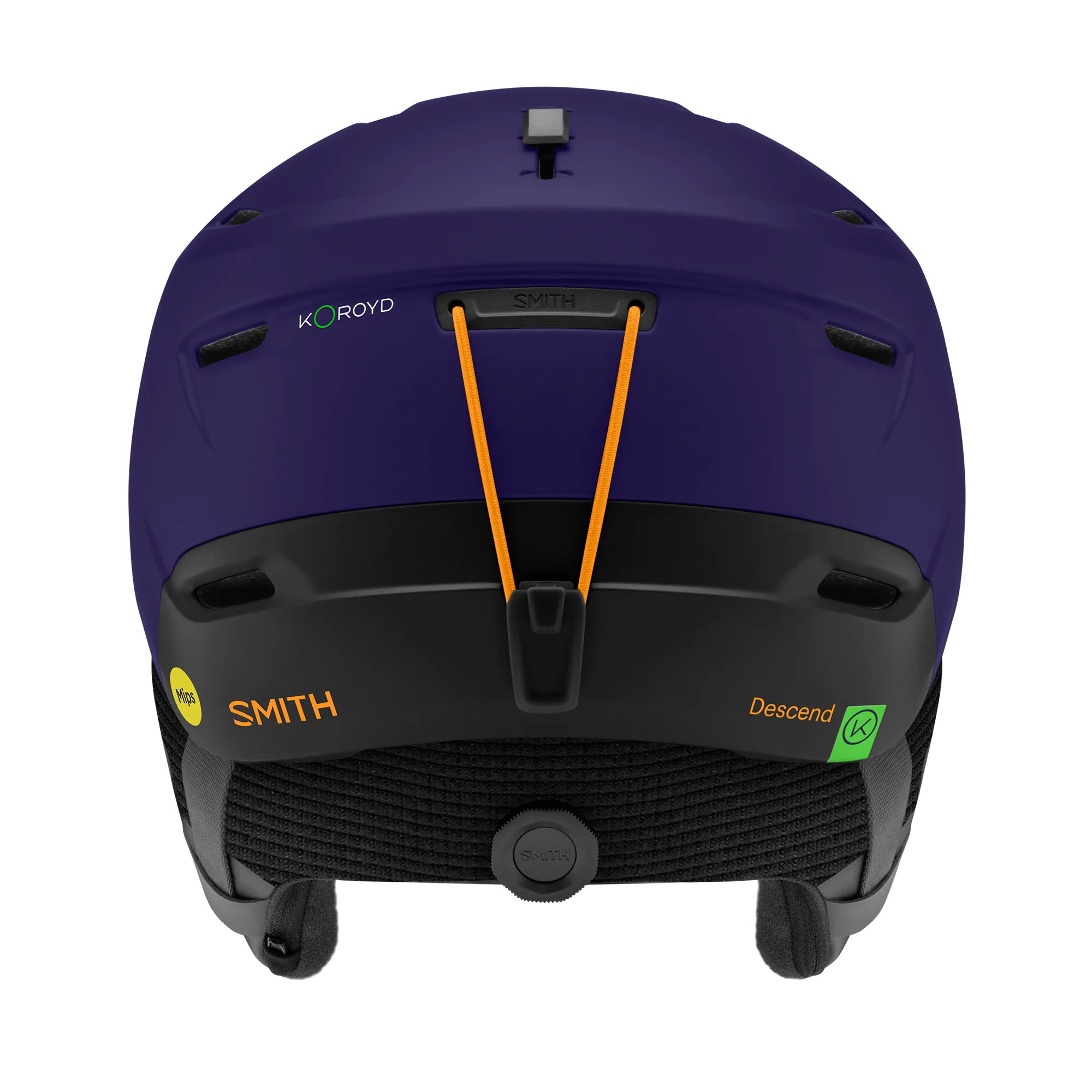 Casque de ski Smith - Descend Mips - Prune foncé mat / Noir 2