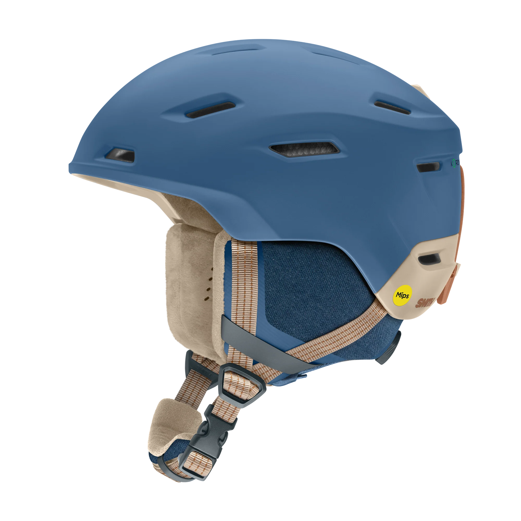 Casque de ski Smith - Descend Mips - Gris Future mat / Beige classique