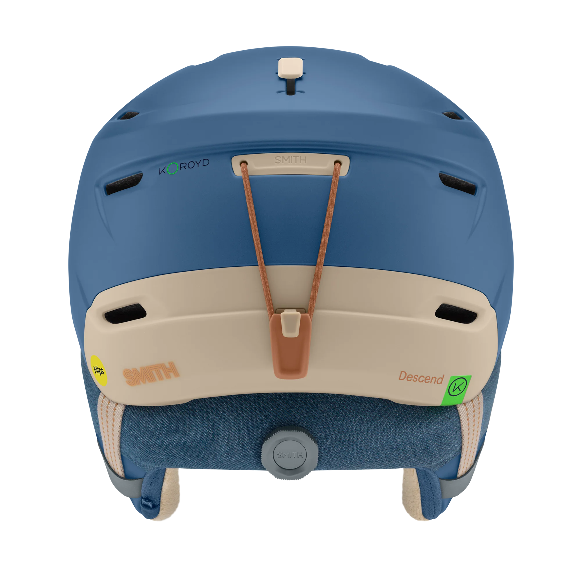 Casque de ski Smith - Descend Mips - Gris Future mat / Beige classique 2