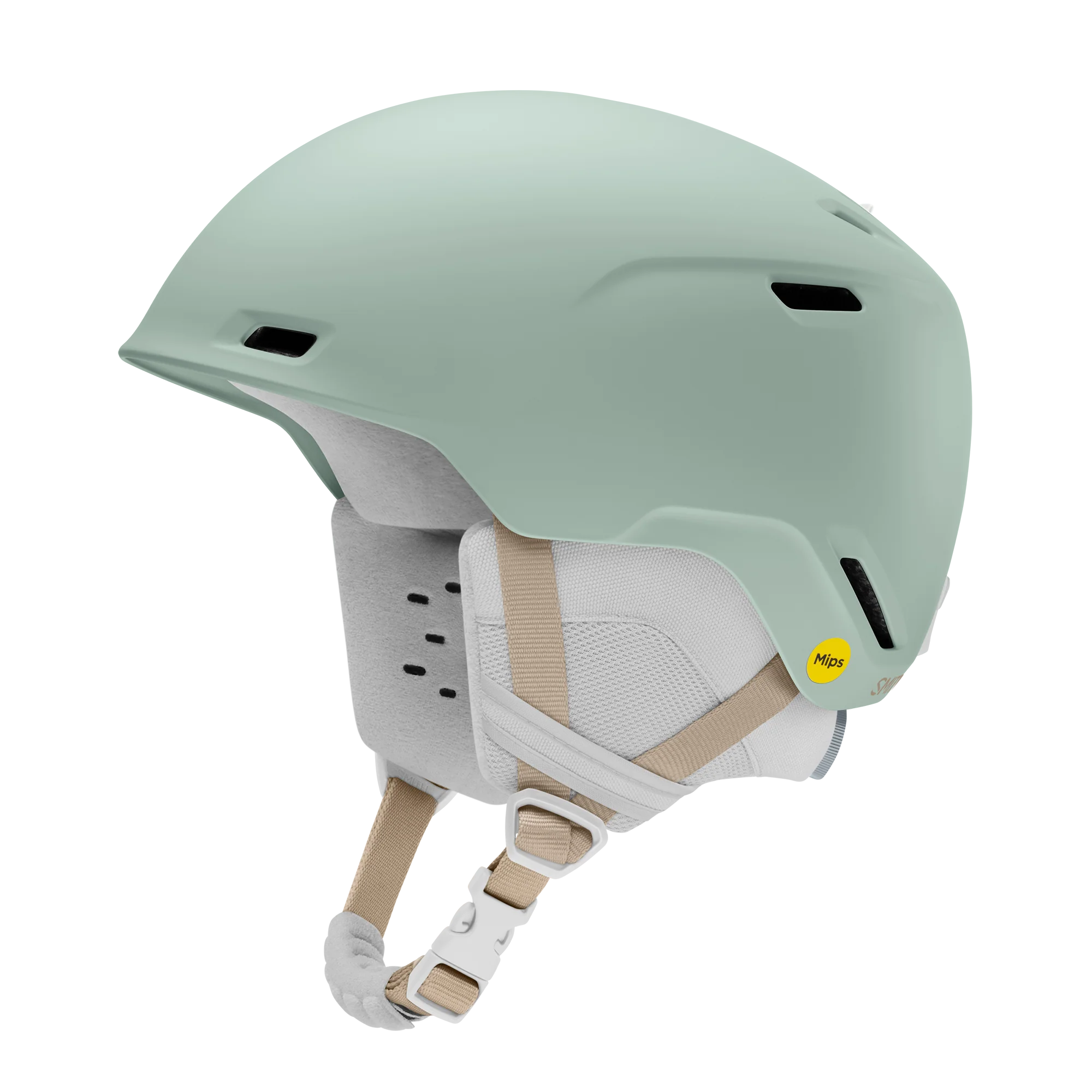 Casque de ski Smith - Cache Mips - Herbe douce mate