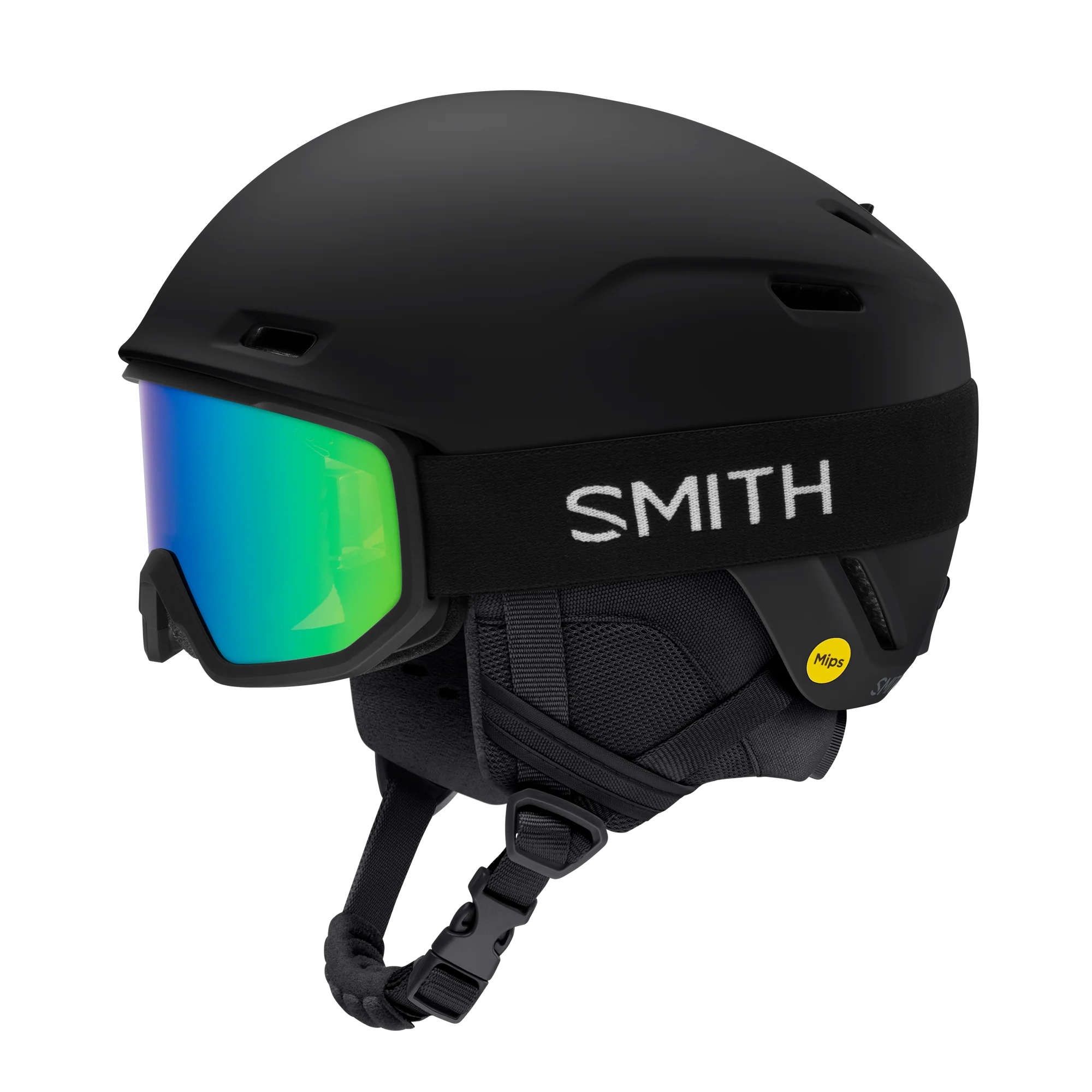 Casque de ski Smith - Cache Mips - Noir mat