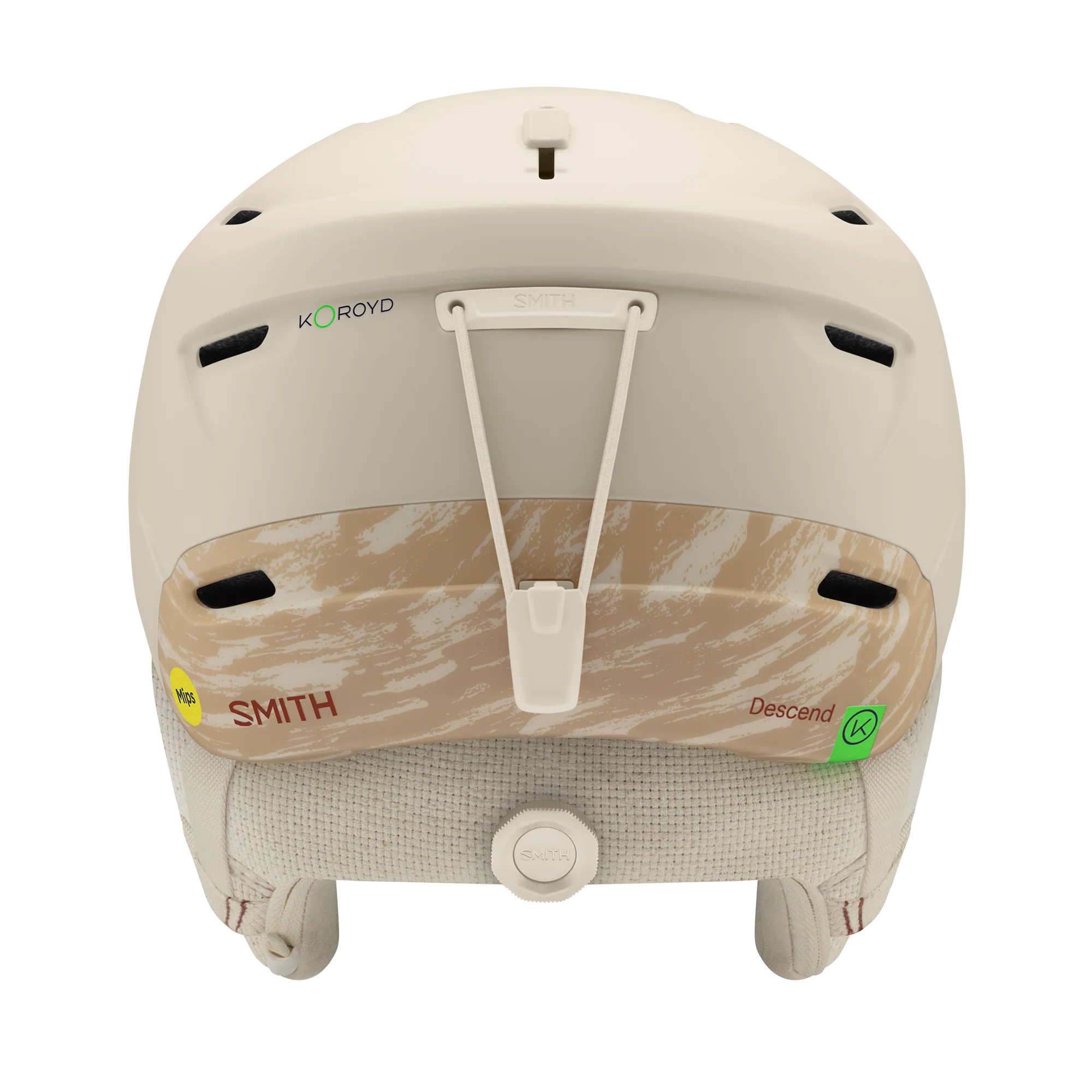 Casque de ski Smith - Descend Mips - Raw mat / Snow Drift Renu 2