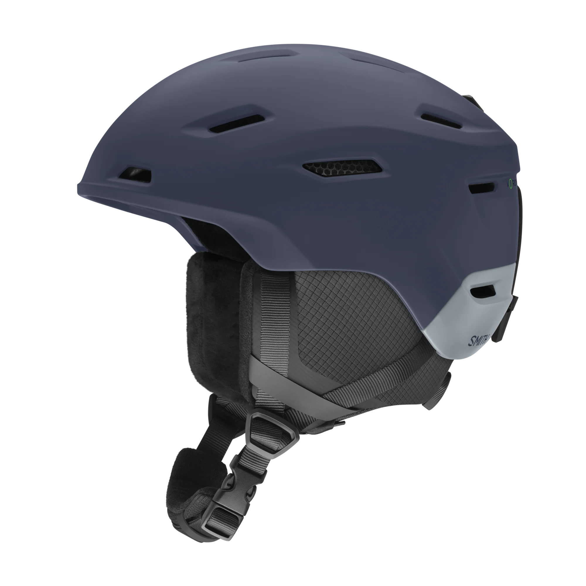 Casque de ski Smith - Descend - Bleu marine mat / Gris loup