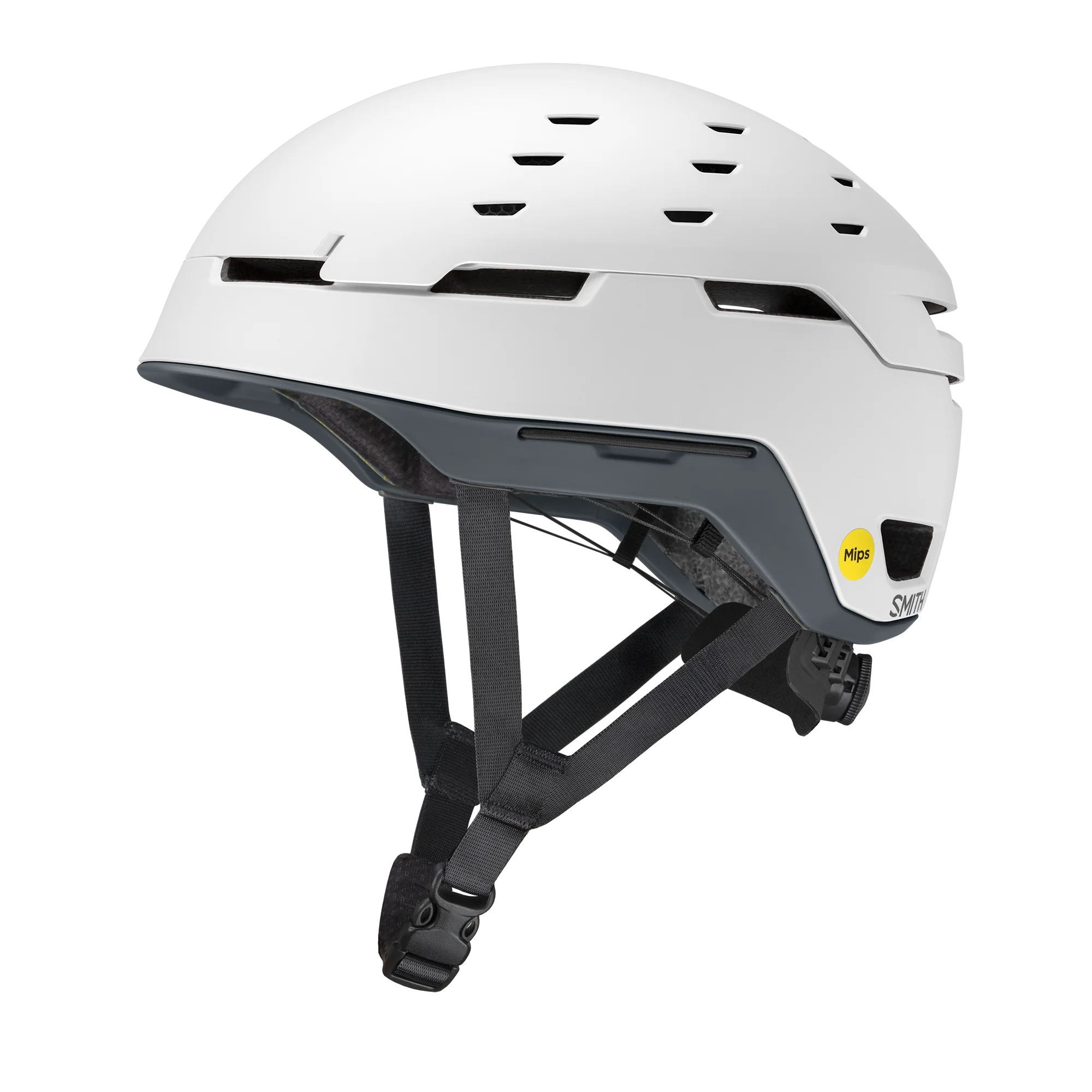 Casque de ski Smith - Summit Mips - Blanc mat / Ardoise