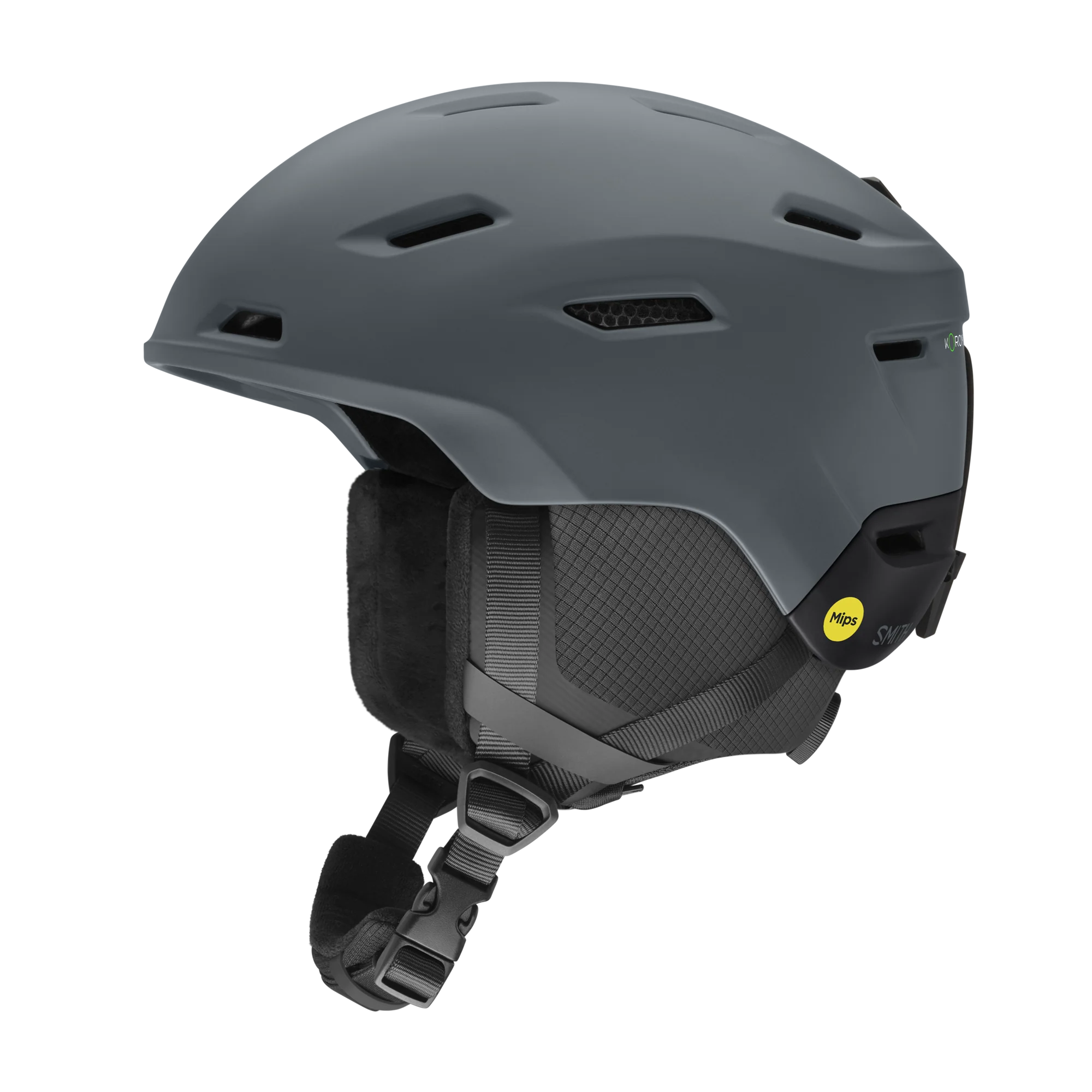Casque de ski Smith - Descend Mips - Ardoise mate / Noir