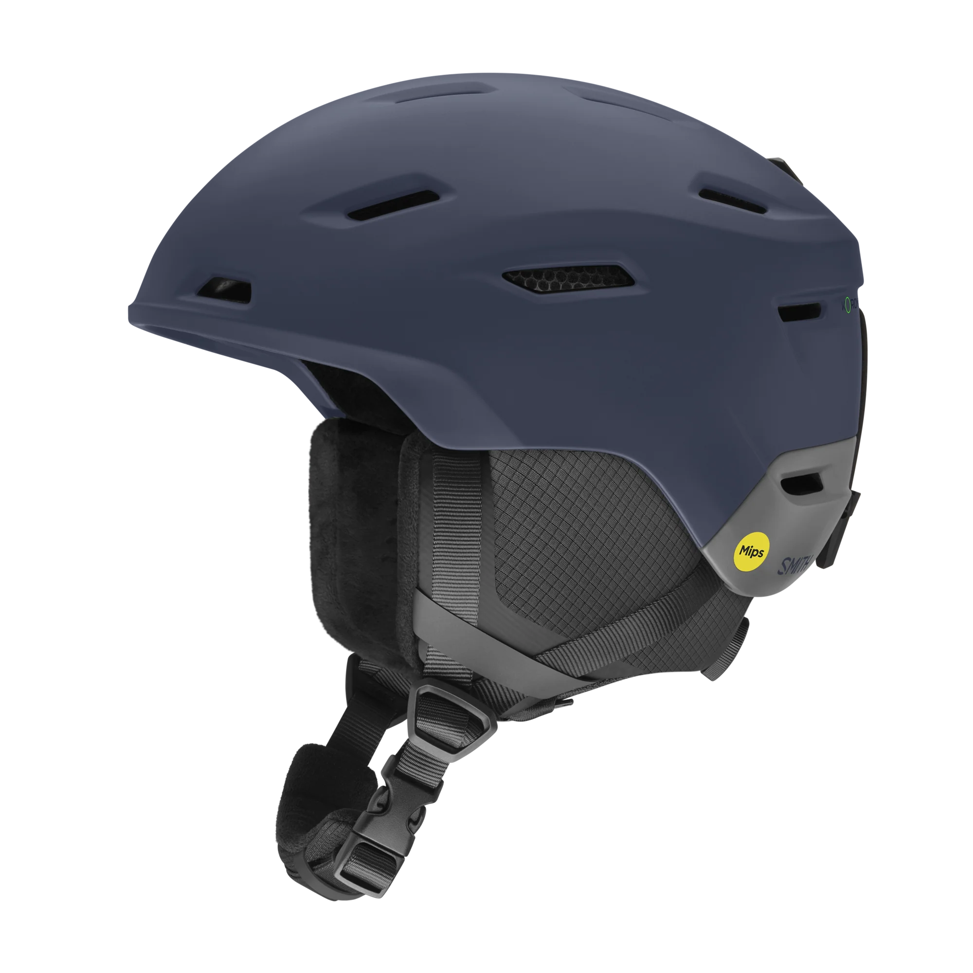 Casque de ski Smith - Descend Mips - Bleu marine mat / Gris loup