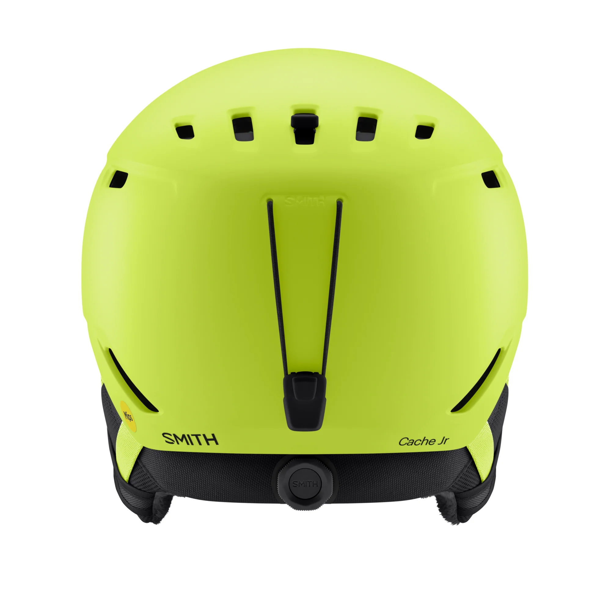 Casque de ski enfant Smith - Cache Jr Mips - Vert citron électrique mat 2