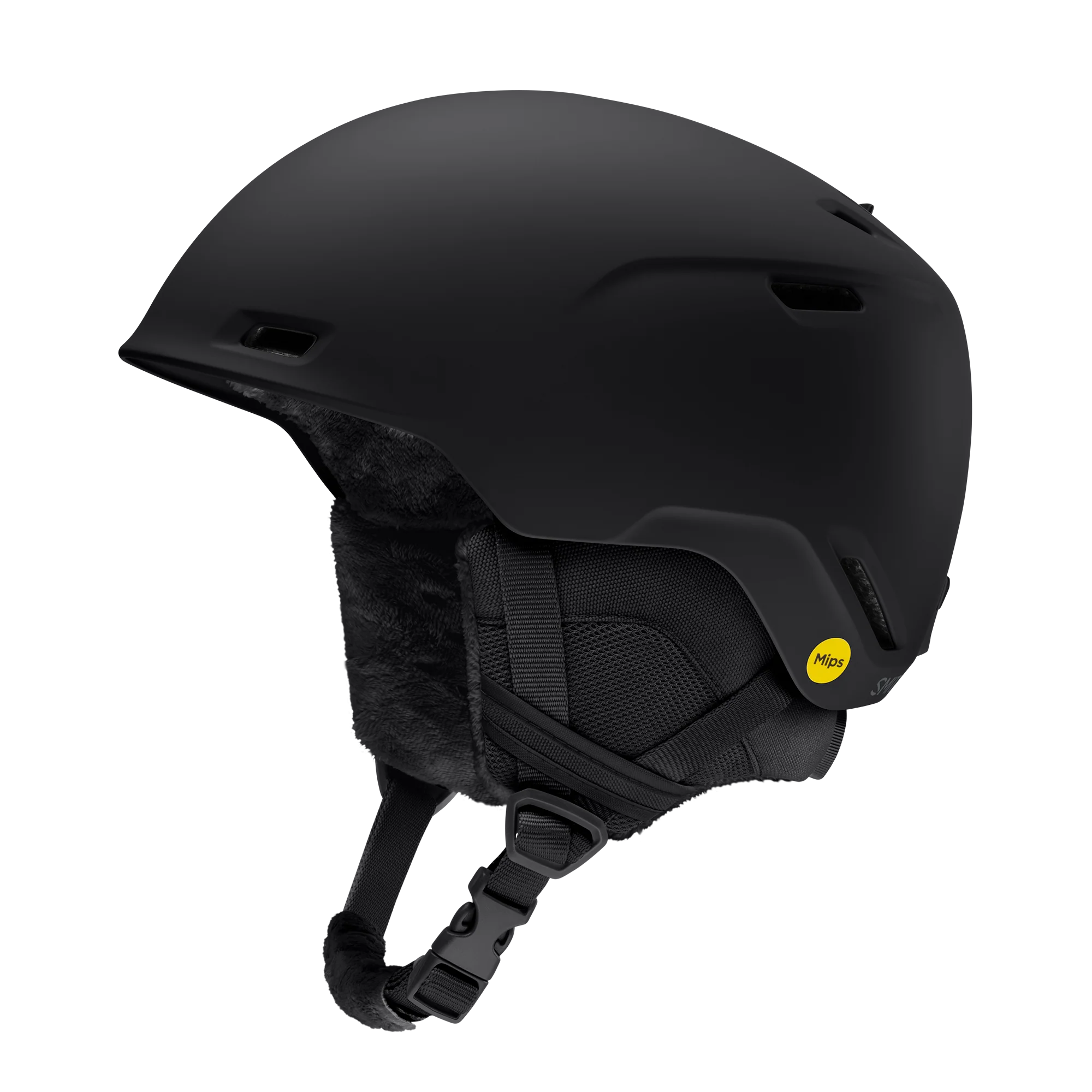 Casque de ski enfant Smith - Cache Jr Mips - Noir mat