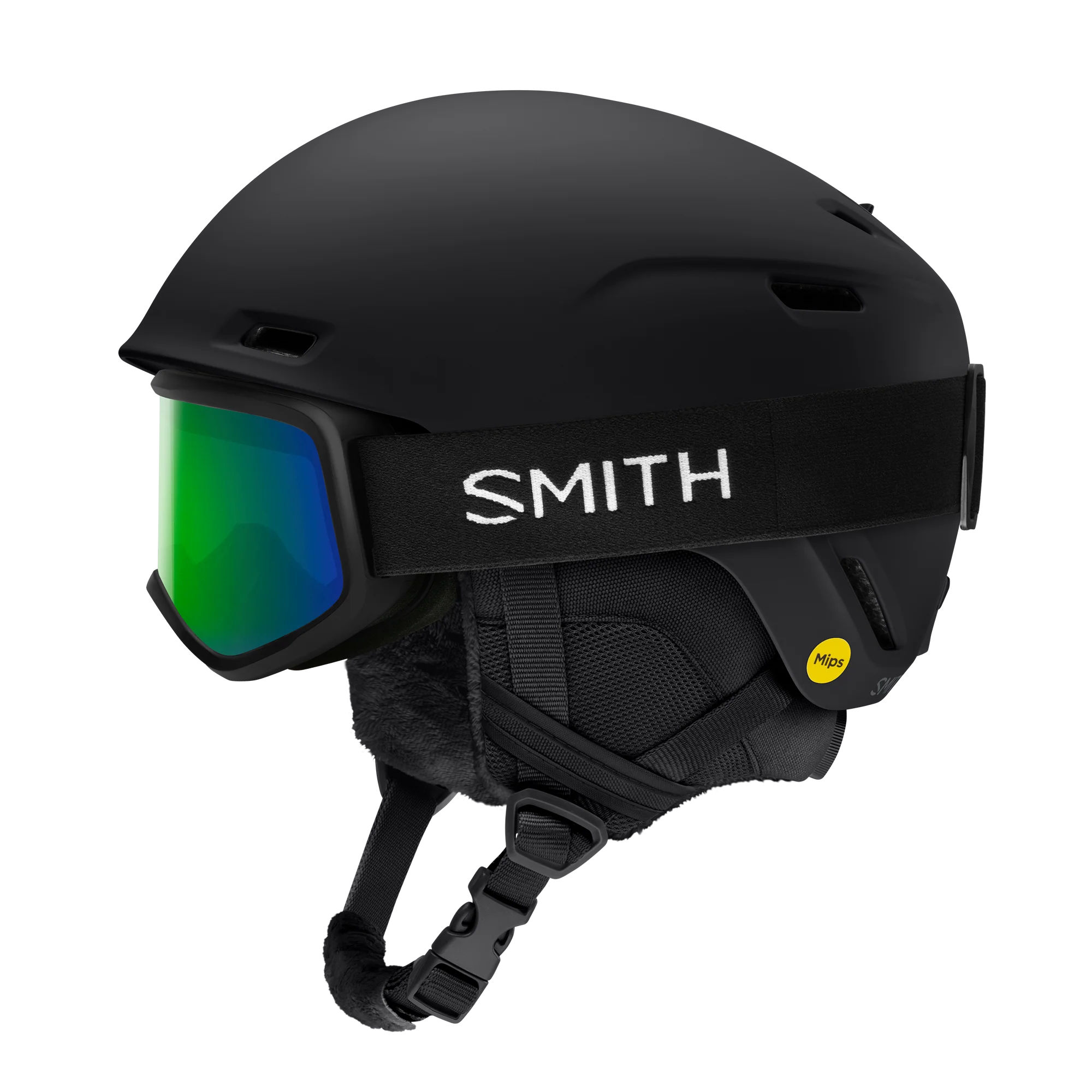 Casque de ski enfant Smith - Cache Jr Mips - Noir mat 4