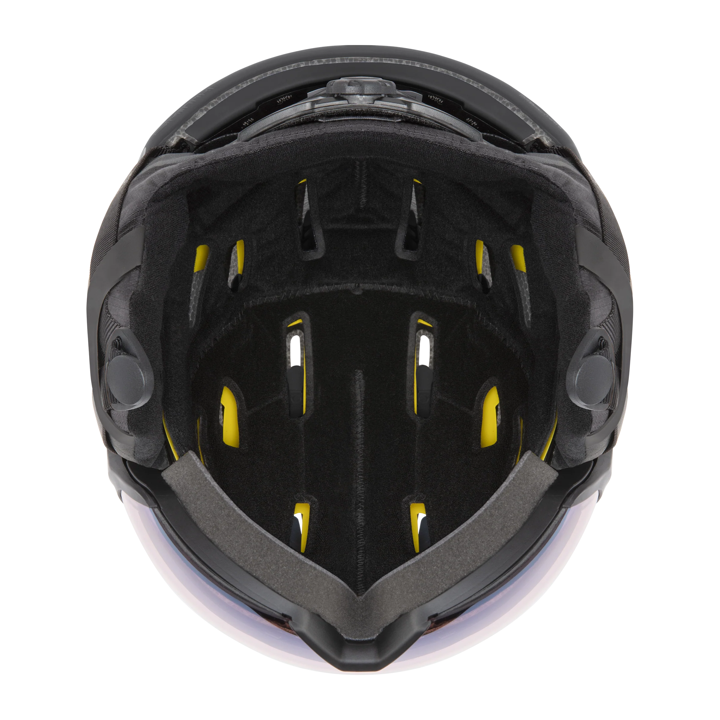 Casque de ski enfant Smith - Survey Jr Mips - Noir mat - Green Mirror 5