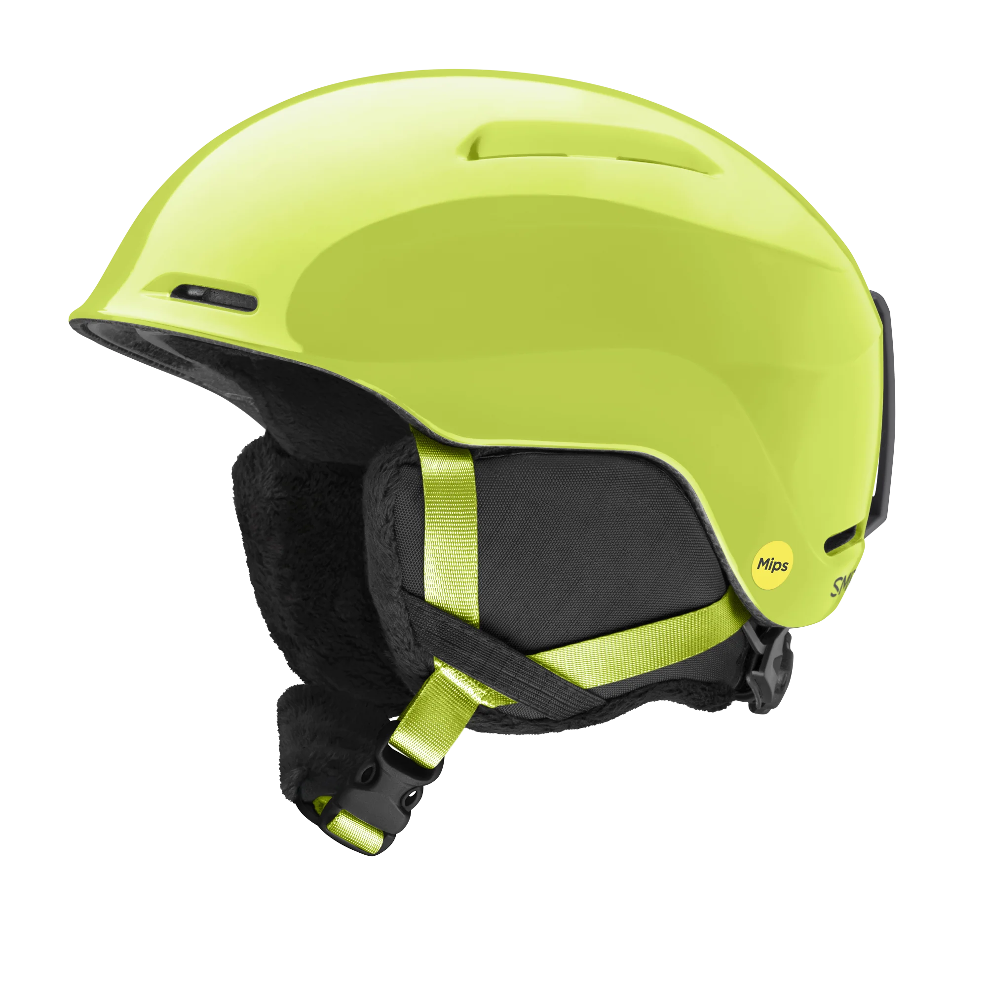 Casque de ski enfant Smith - Glide Jr Mips - Vert citron électrique