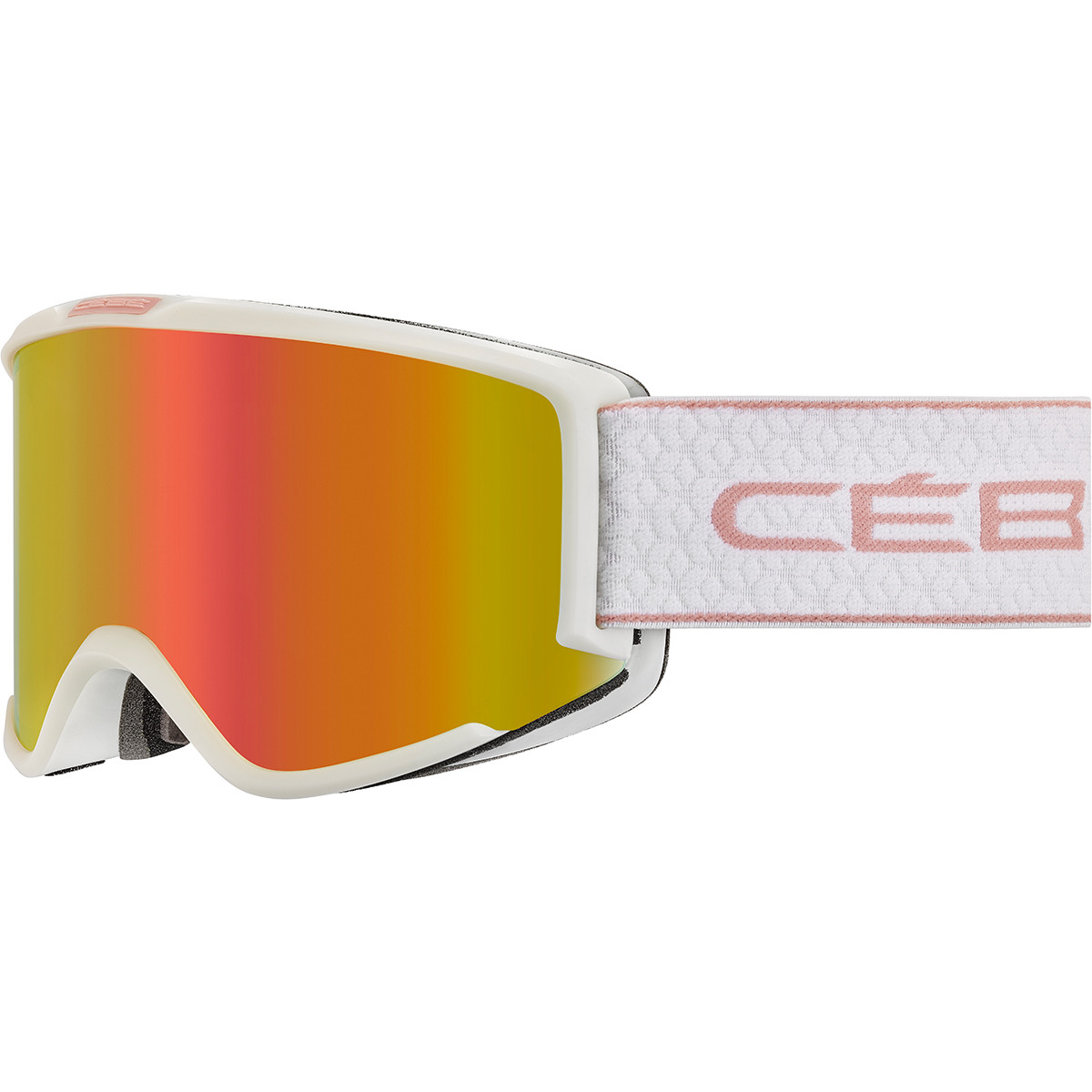 Cébé Fanatic M White NXT Variochrom - masque de ski photochromique  –  Top N Sport, professionnel du matériel de ski d'occasion