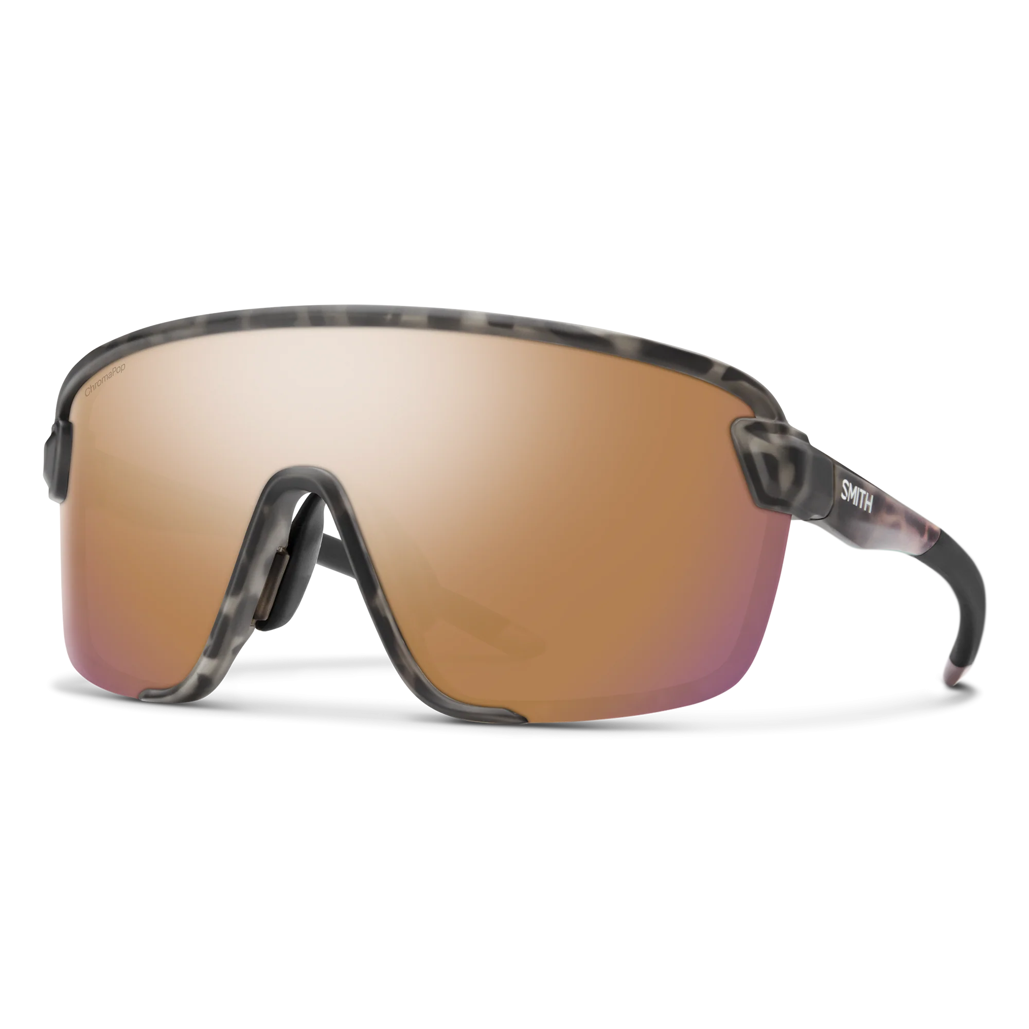 Lunettes de soleil Smith - Bobcat - Salt Haze mat - ChromaPop Rose Gold Mirror - Cat.3