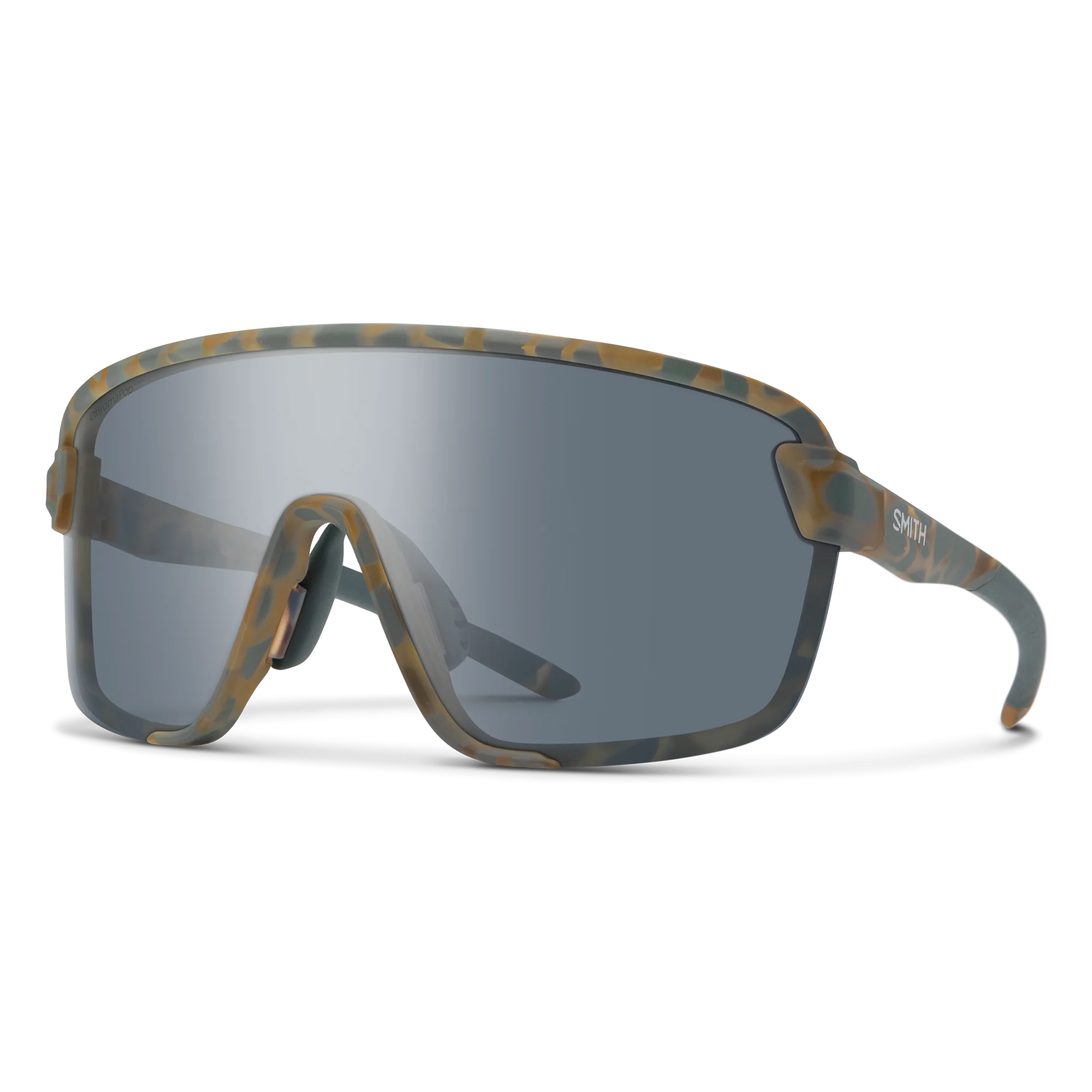Lunettes de soleil Smith - Bobcat - Flint / Écaille Tarmac mat - ChromaPop Slate - Cat.2