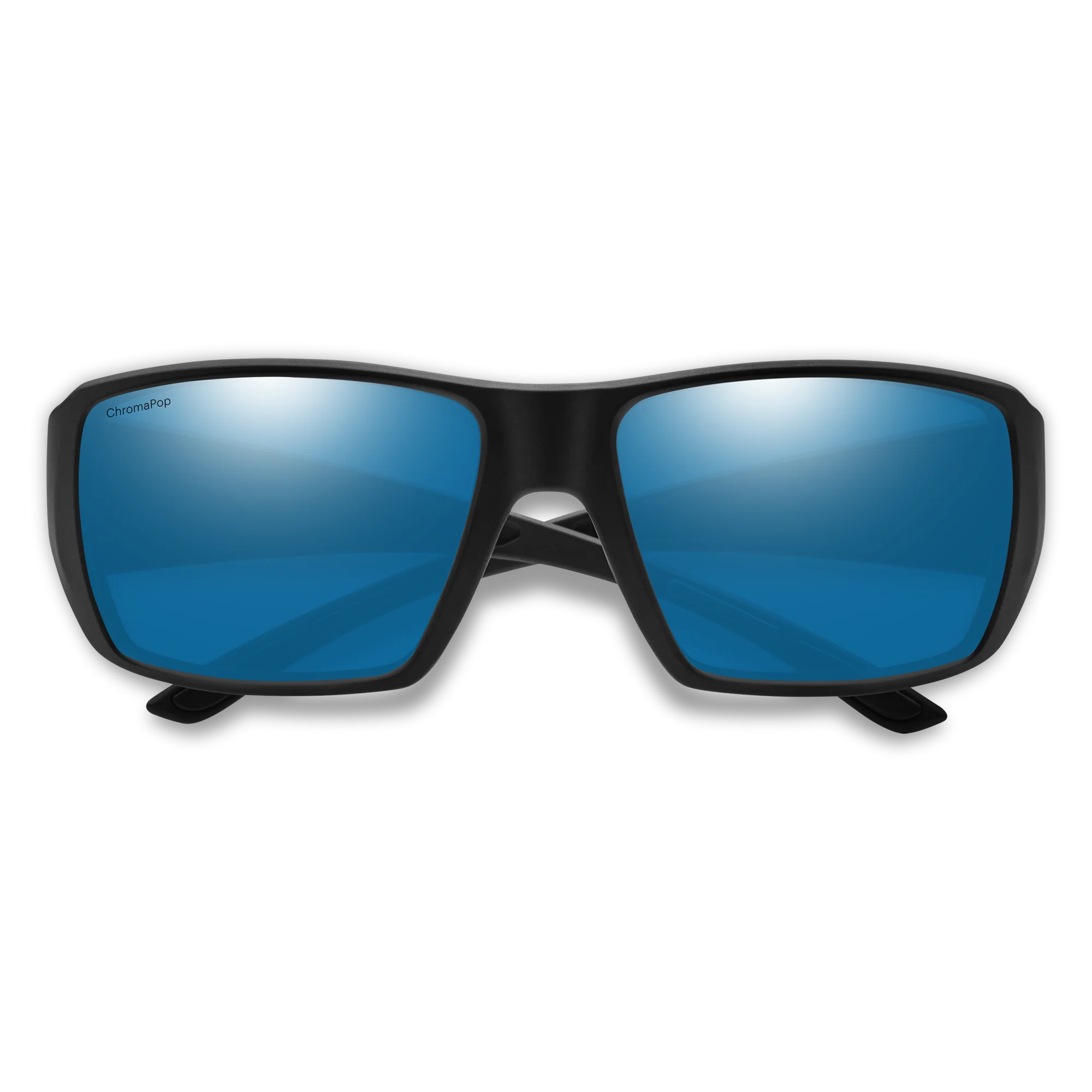 Lunettes de soleil Smith - Guides Choice XL - Noir mat - ChromaPop Glass Polarized Blue Mirror - Cat.3