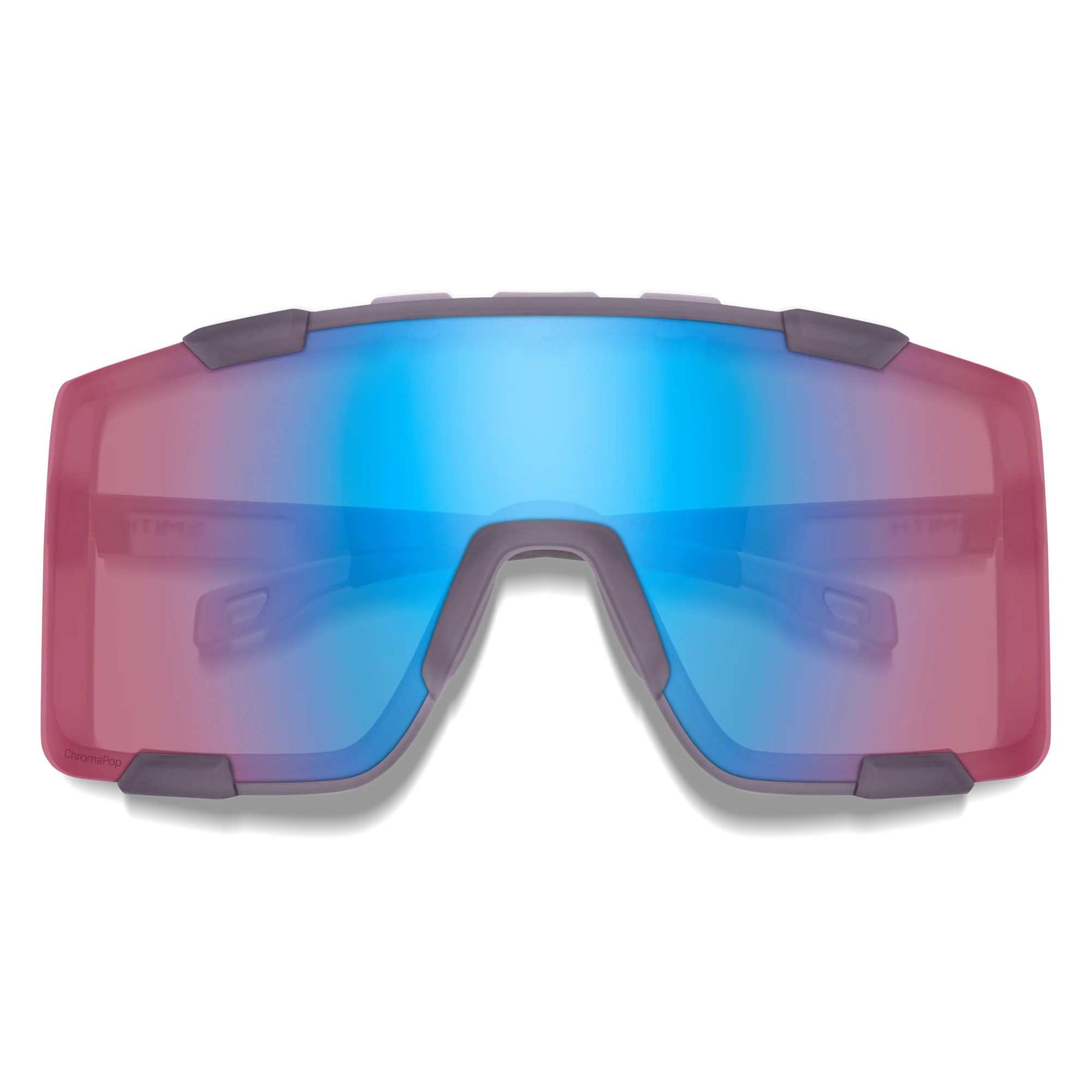 Lunettes de soleil Smith - Syncline - Cristal Meteorite mat - ChromaPop Low Light Rose Blue Mirror - Cat.1 2