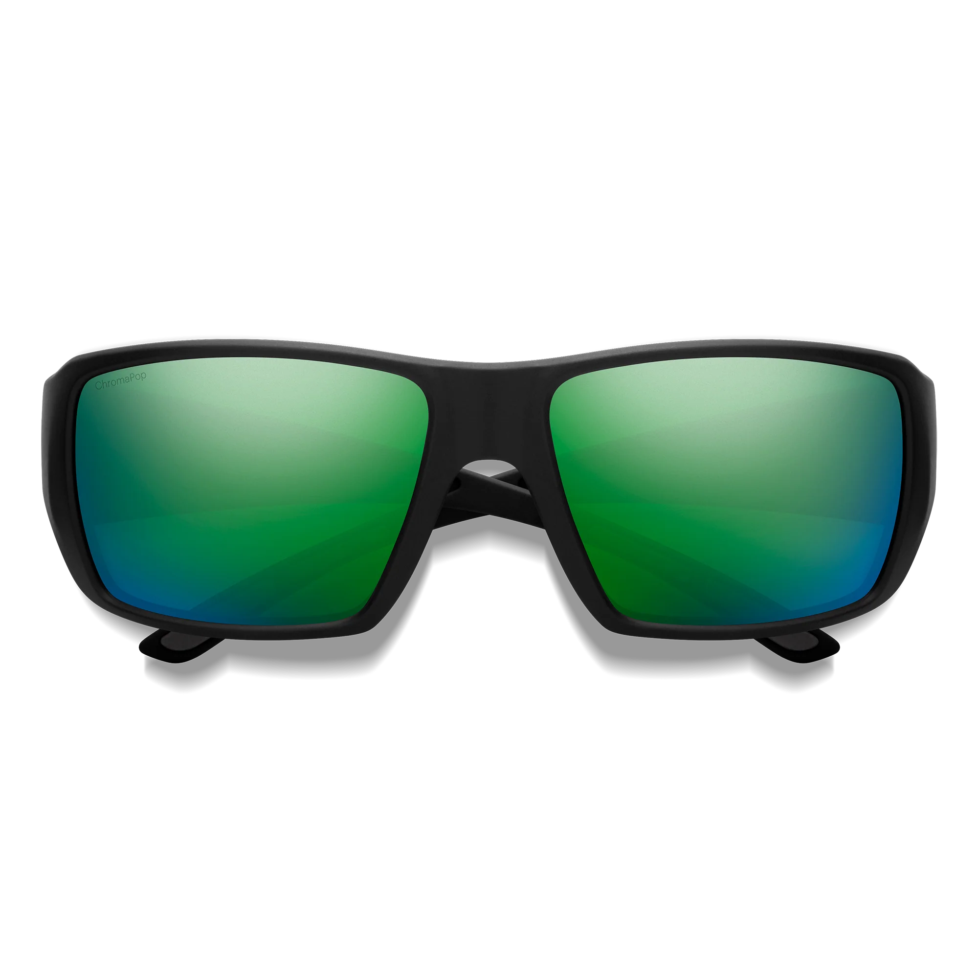 Lunettes de soleil Smith - Guides Choice XL - Noir mat - ChromaPop Glass Polarized Green Mirror - Cat.3