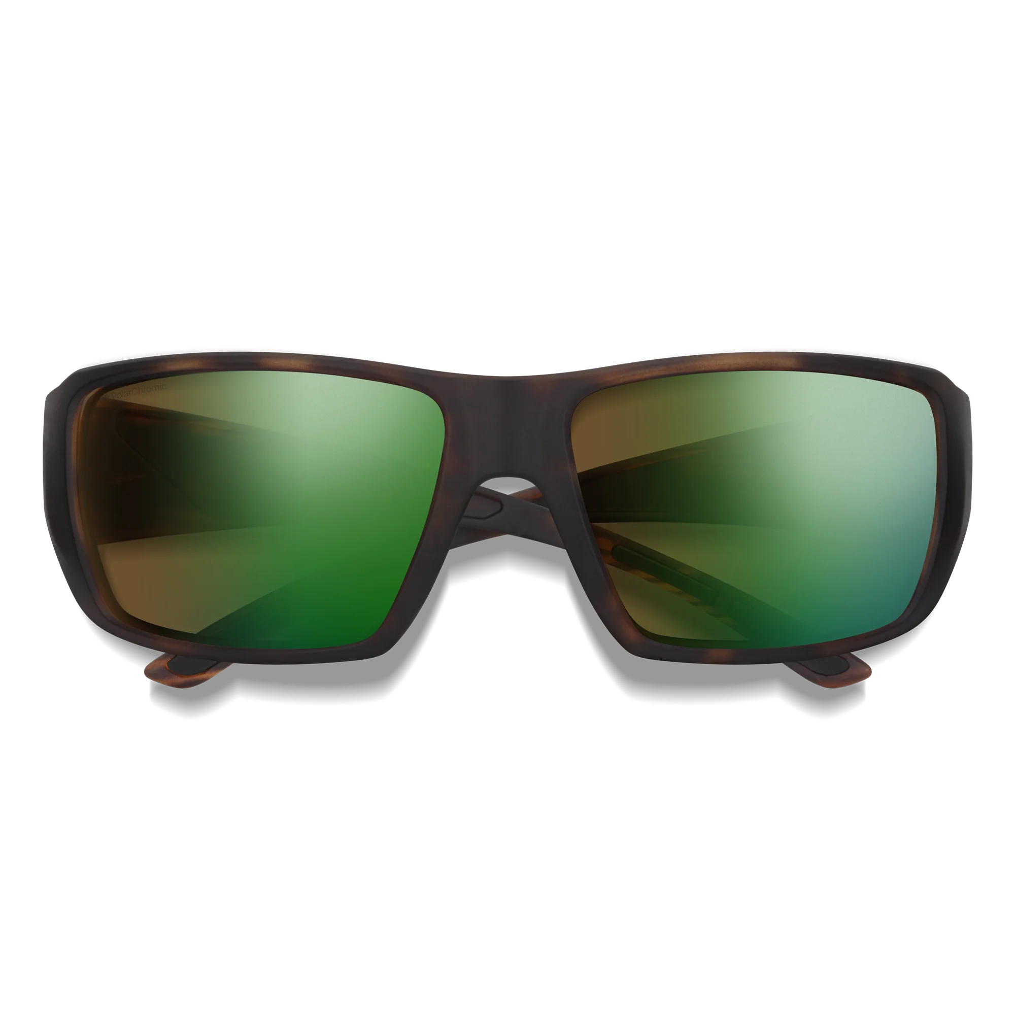 Lunettes de soleil Smith - Guides Choice XL - Écaille mat - ChromaPop Glass Polarchromic Brown Green Mirror - Cat.2 à 3