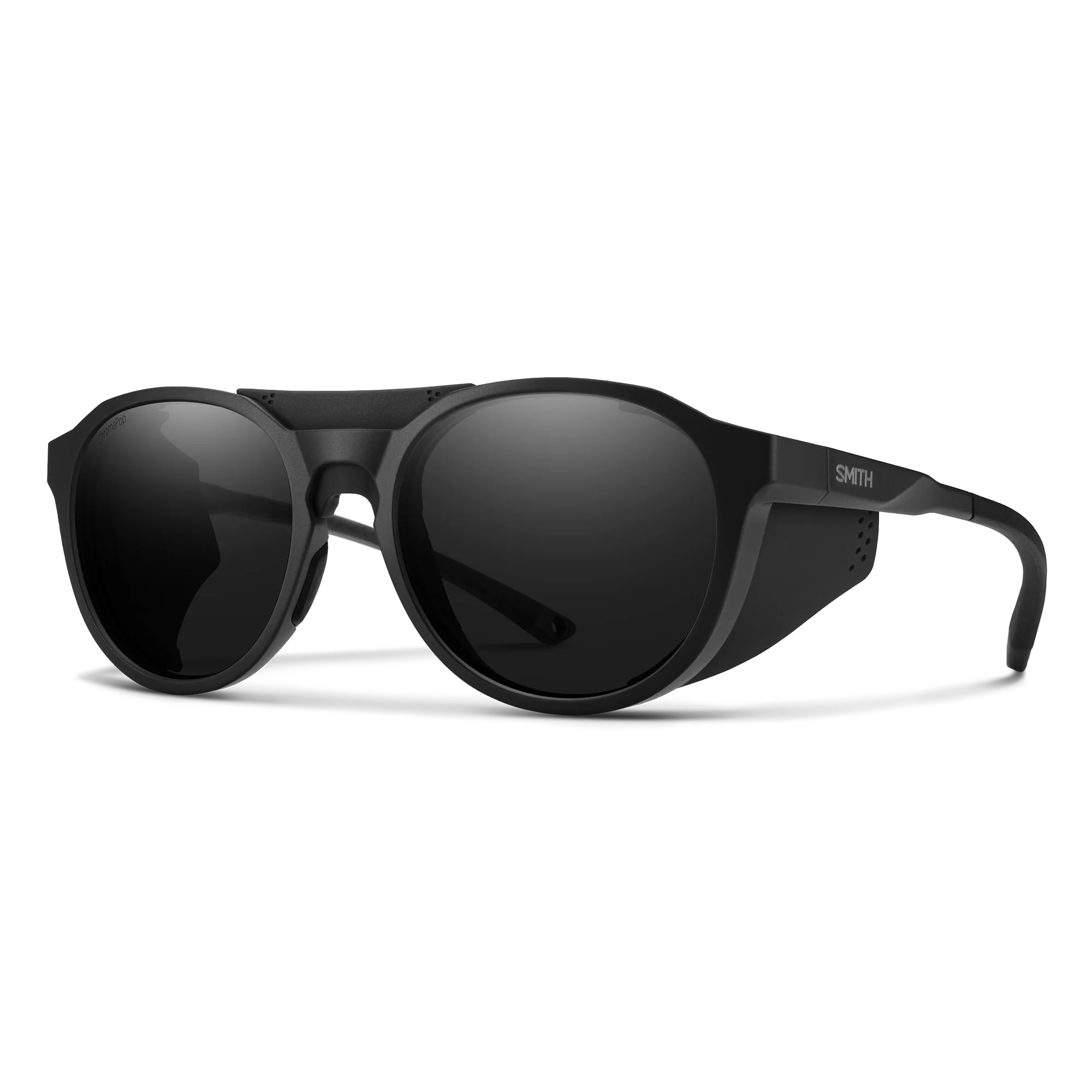 Lunettes de soleil Smith - Venture - Noir mat - ChromaPop Glass Polarized Black - Cat.3