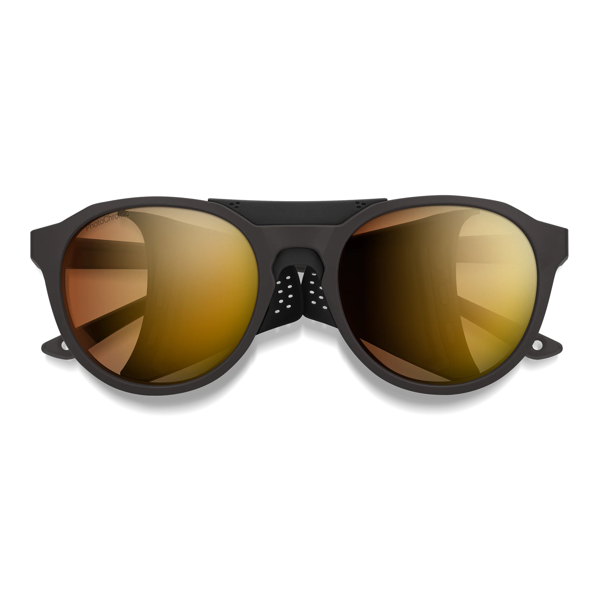 Lunettes de soleil Smith - Venture - Gravy mat - ChromaPop Glacier Photochromic Copper Gold Mirror - Cat.1 à 4