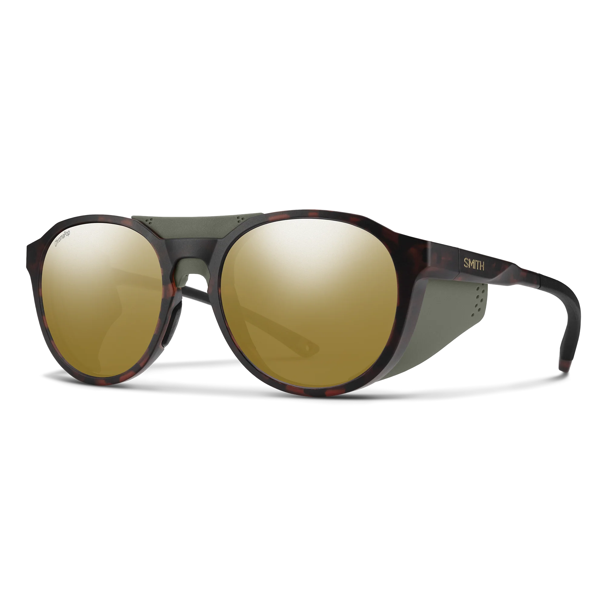 Lunettes de soleil Smith - Venture - Écaille mat - ChromaPop Glass Polarized Bronze Mirror - Cat.3