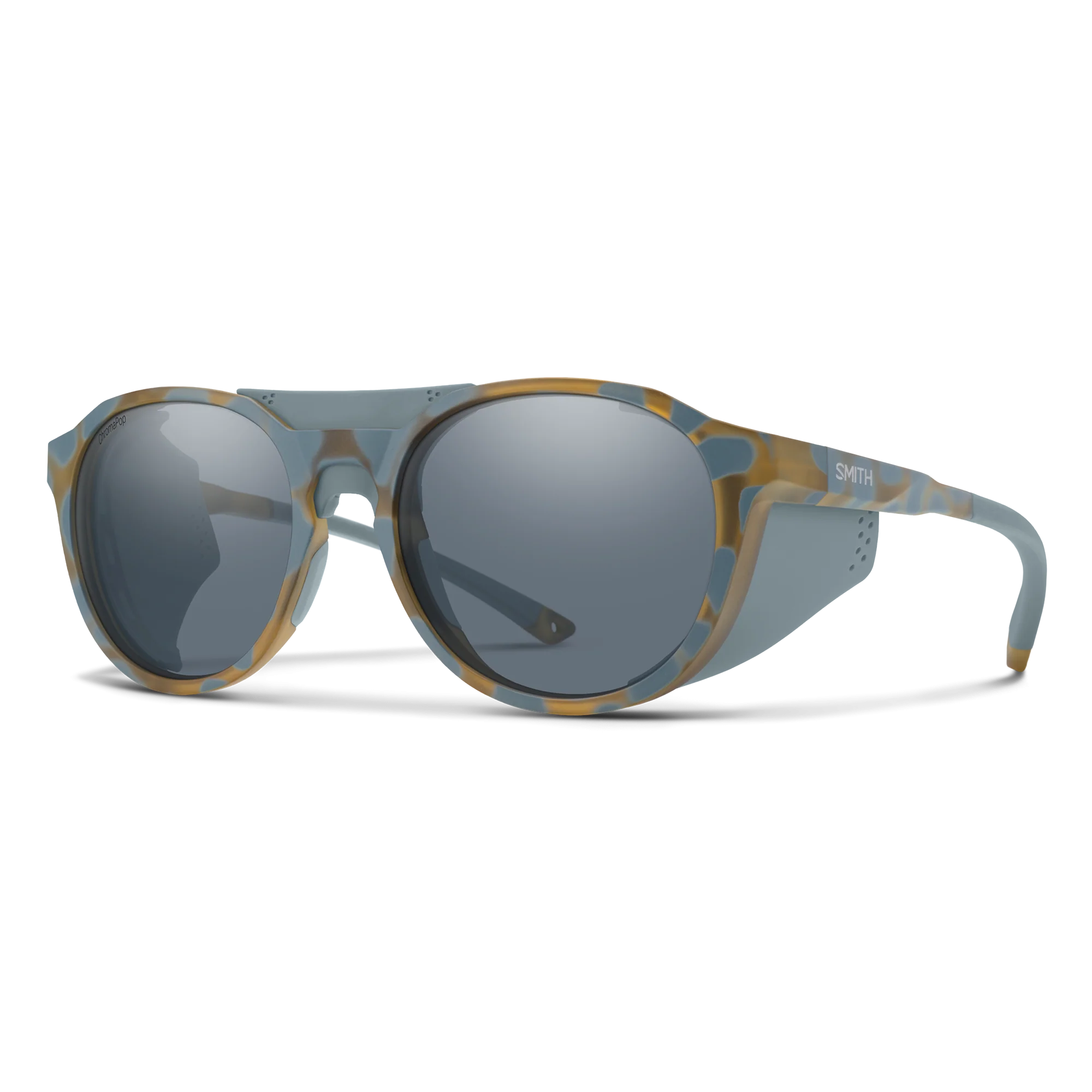 Lunettes de soleil Smith - Venture - Flint / Écaille Tarmac mat - ChromaPop Slate - Cat.2
