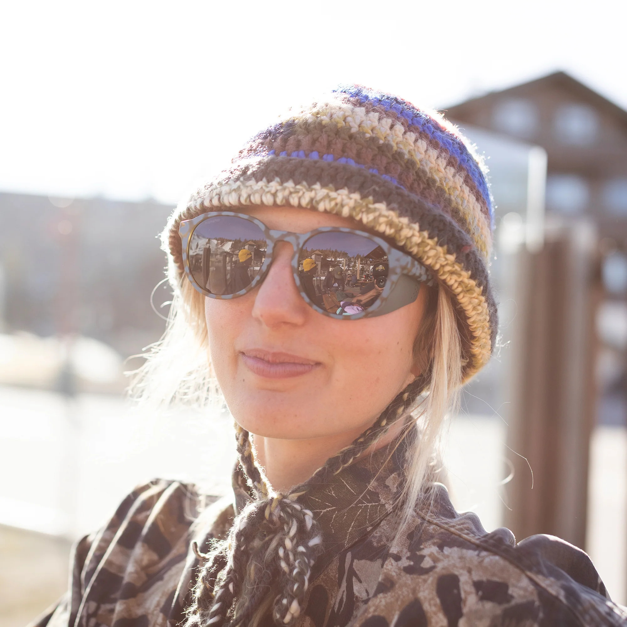 Lunettes de soleil Smith - Venture - Flint / Écaille Tarmac mat - ChromaPop Slate - Cat.2